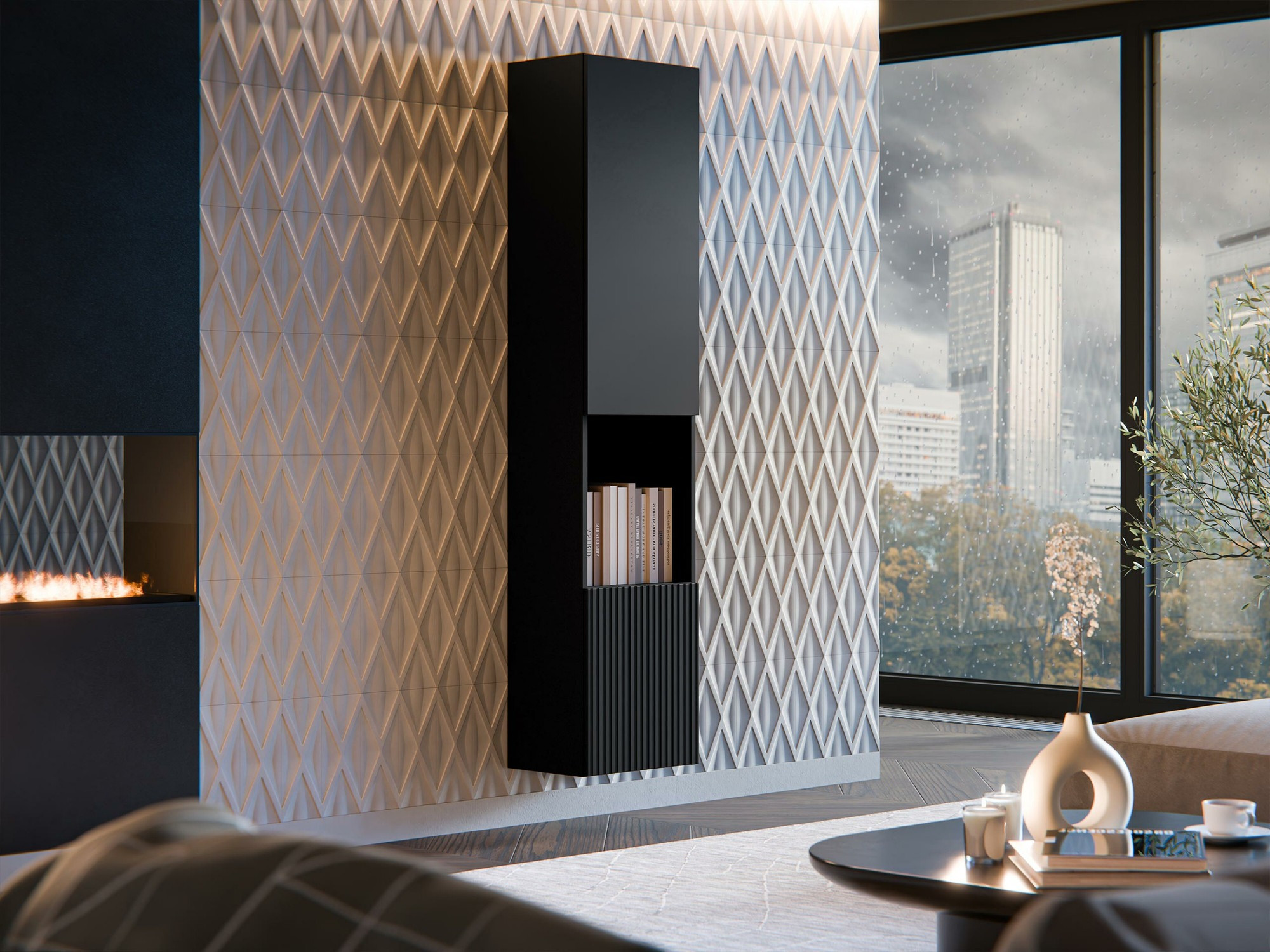 Vægreol Species I (Sort)