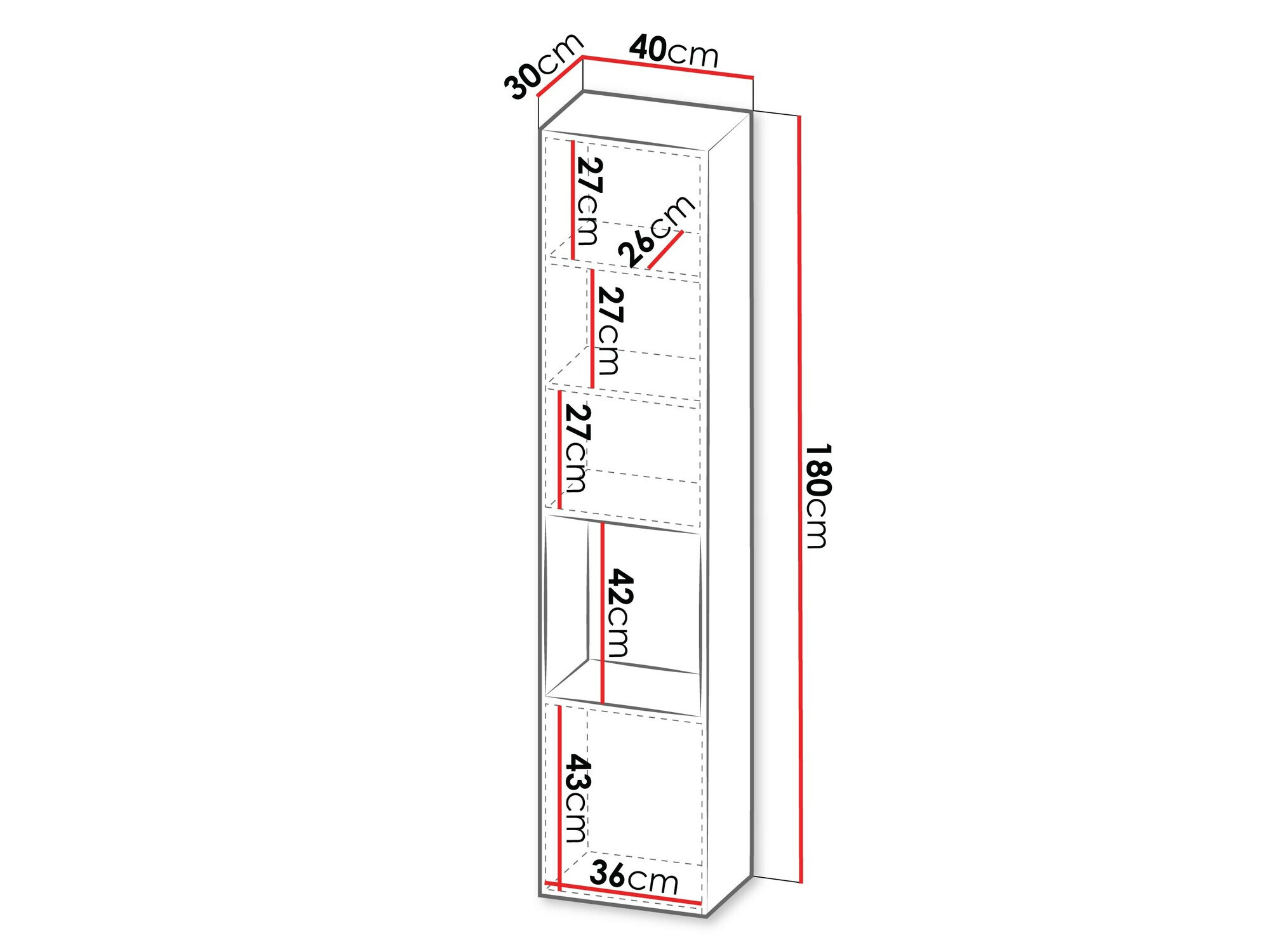 Vægreol Species I (Sort)