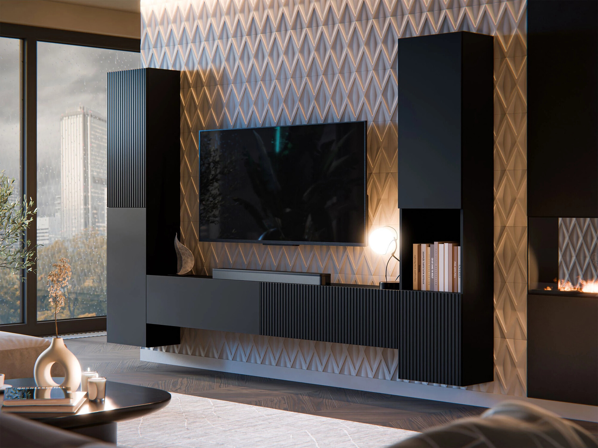 Vægreol Species I (Sort)