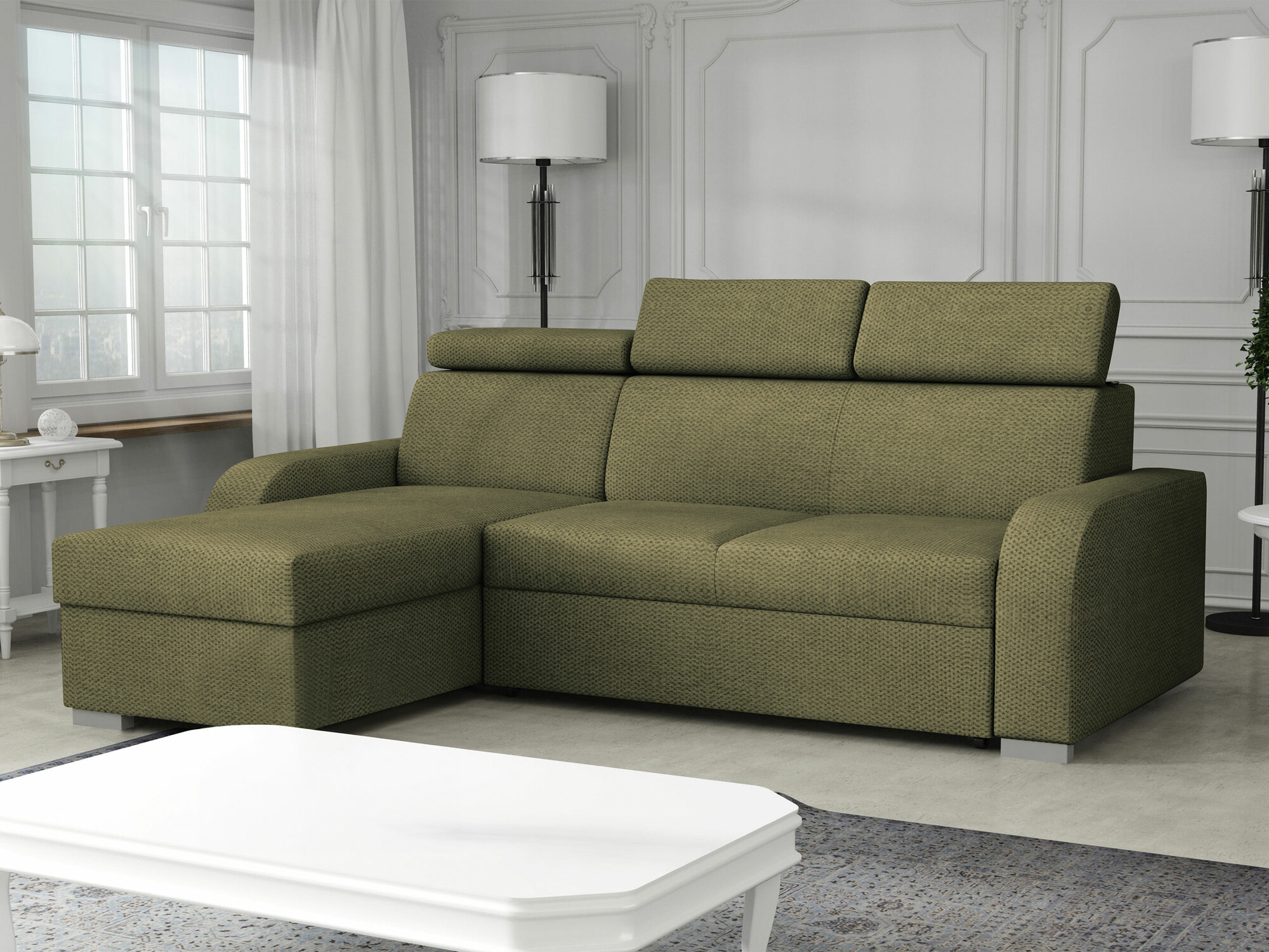 Hjørnesofa Etrcala 100 (Crown 11)