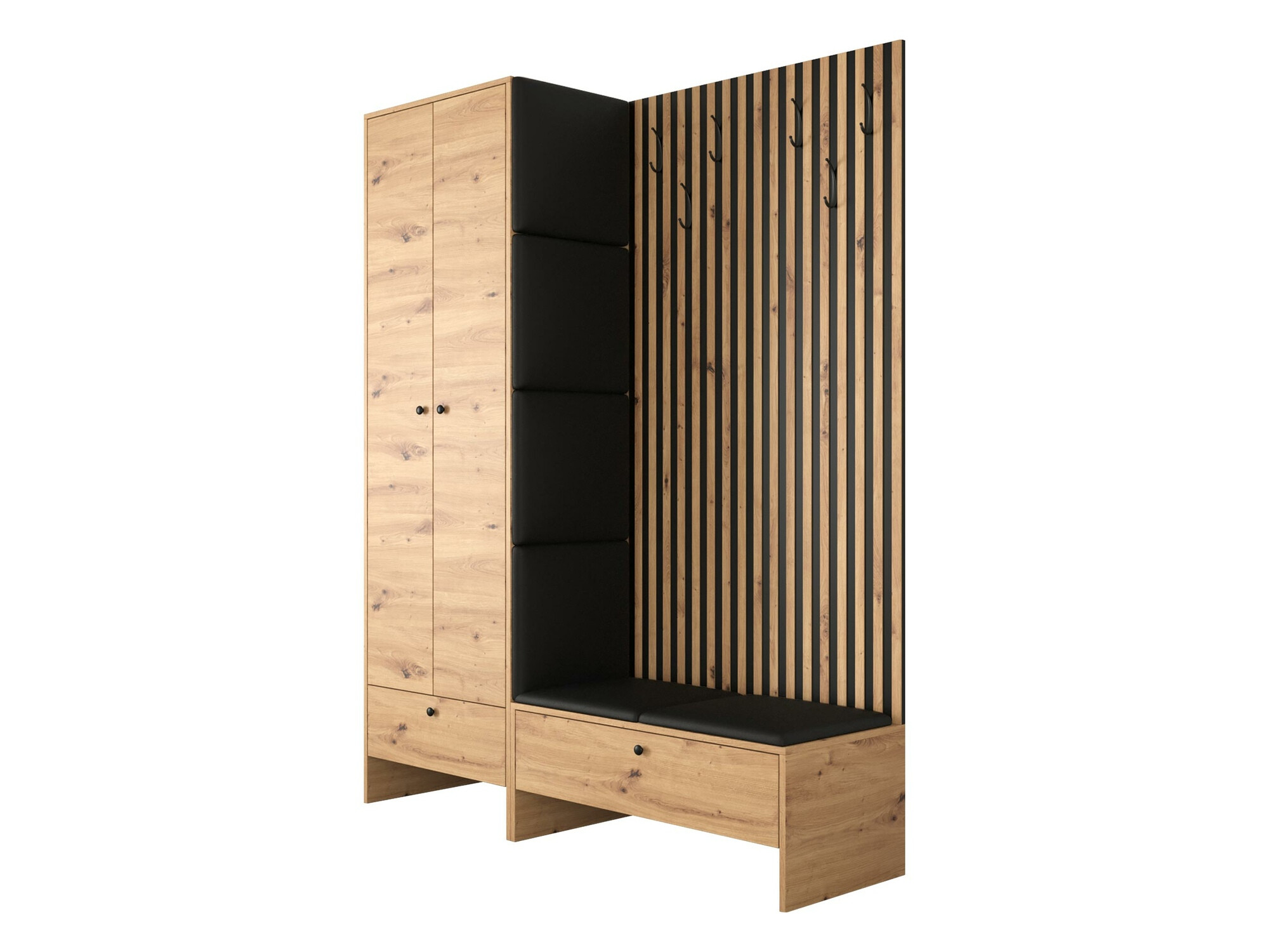 Entrésæt Donio III (Artisan eg + Soft 011)