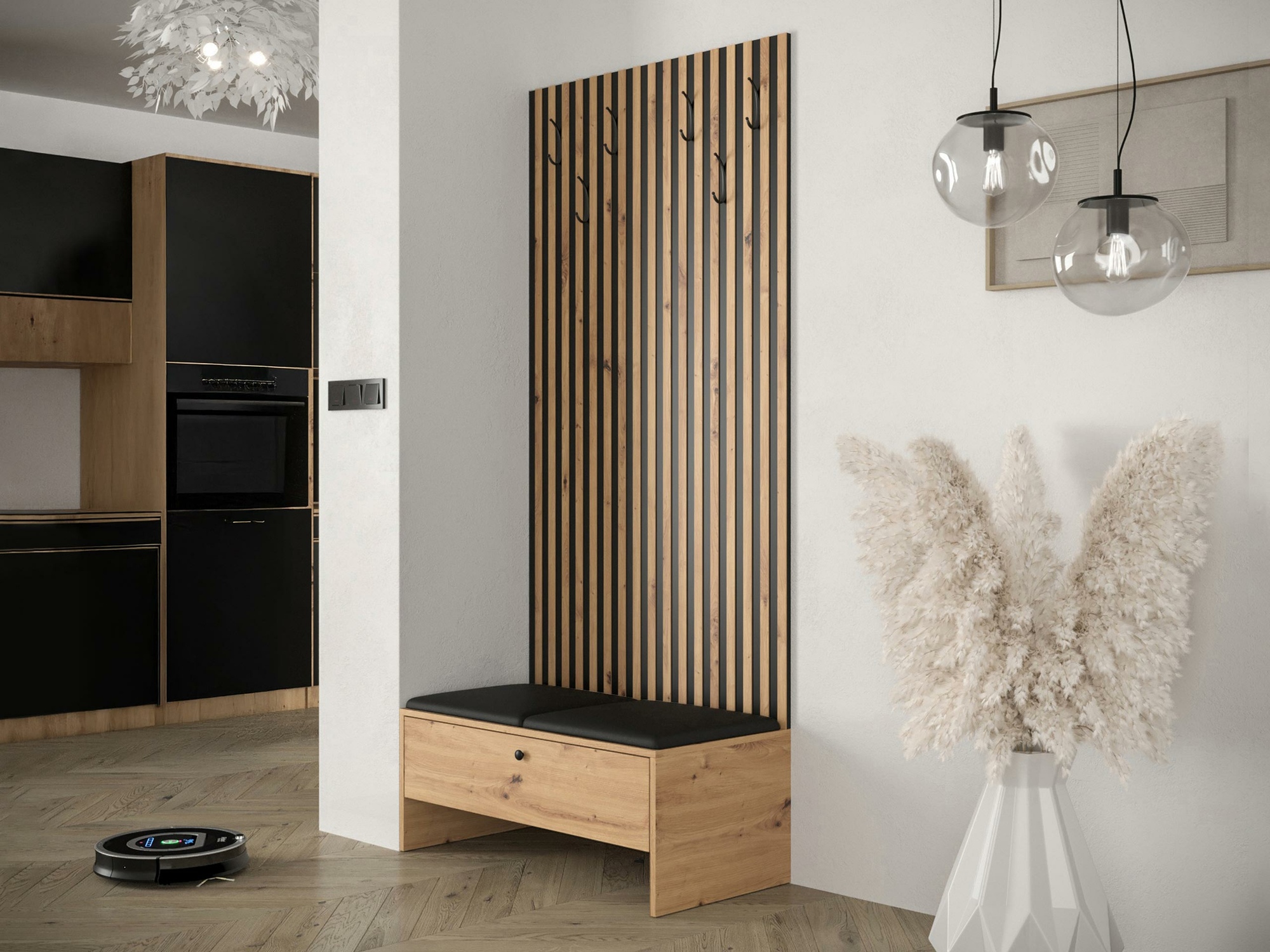 Entrésæt Donio IV (Artisan eg + Soft 011)