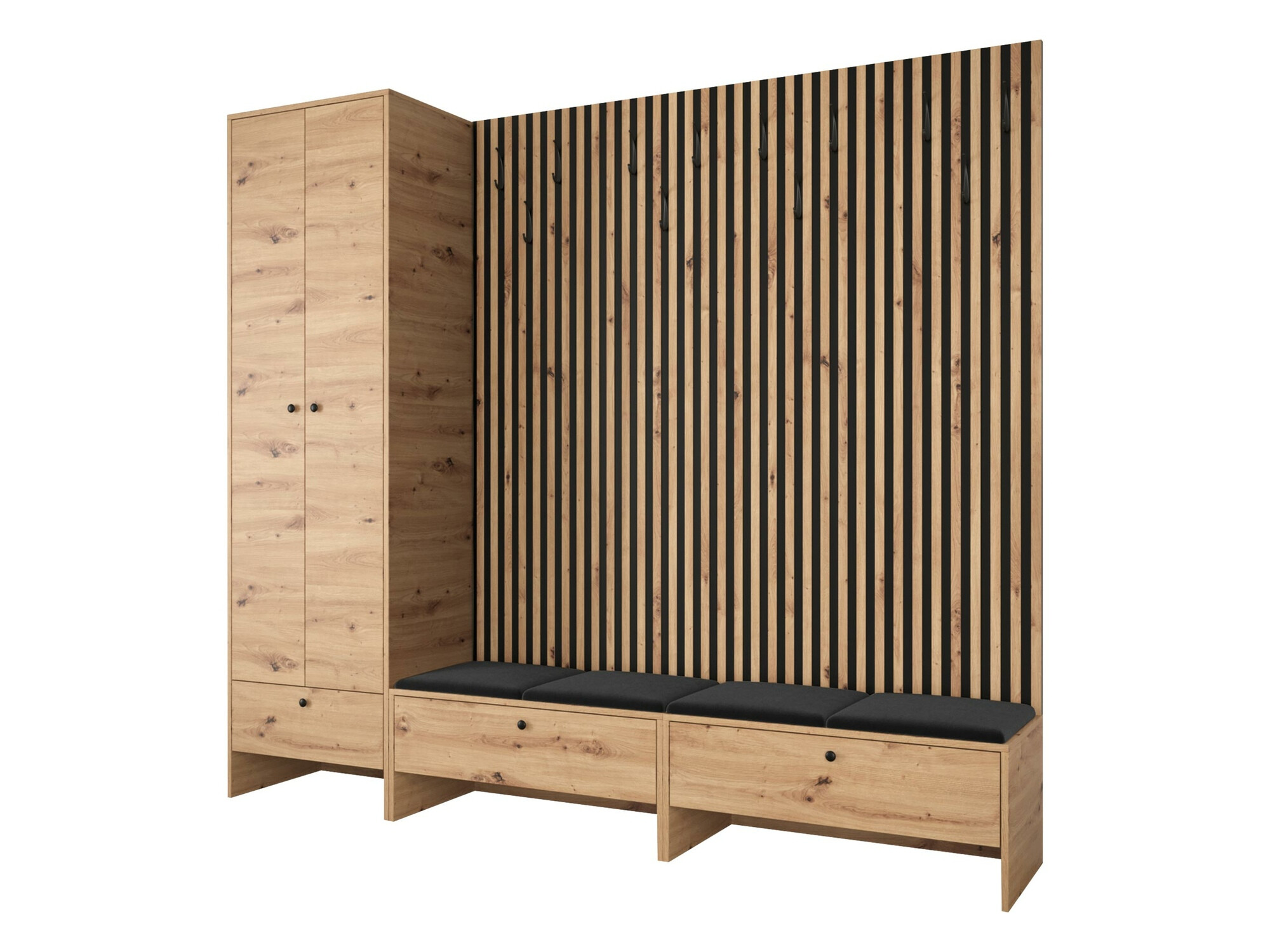 Entrésæt Donio VI (Artisan eg + Manila 18)