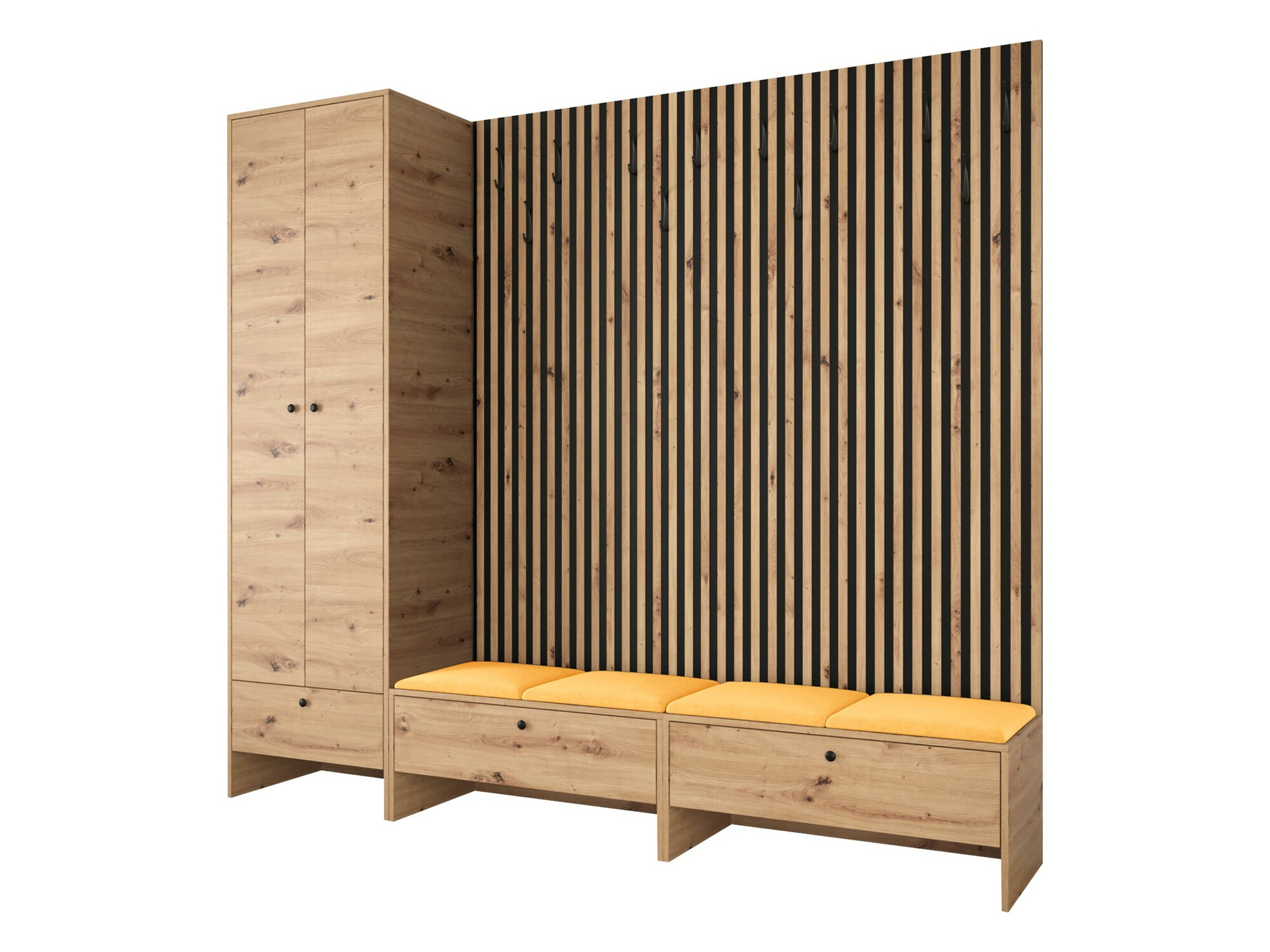 Entrésæt Donio VI (Artisan eg + Manila 32)