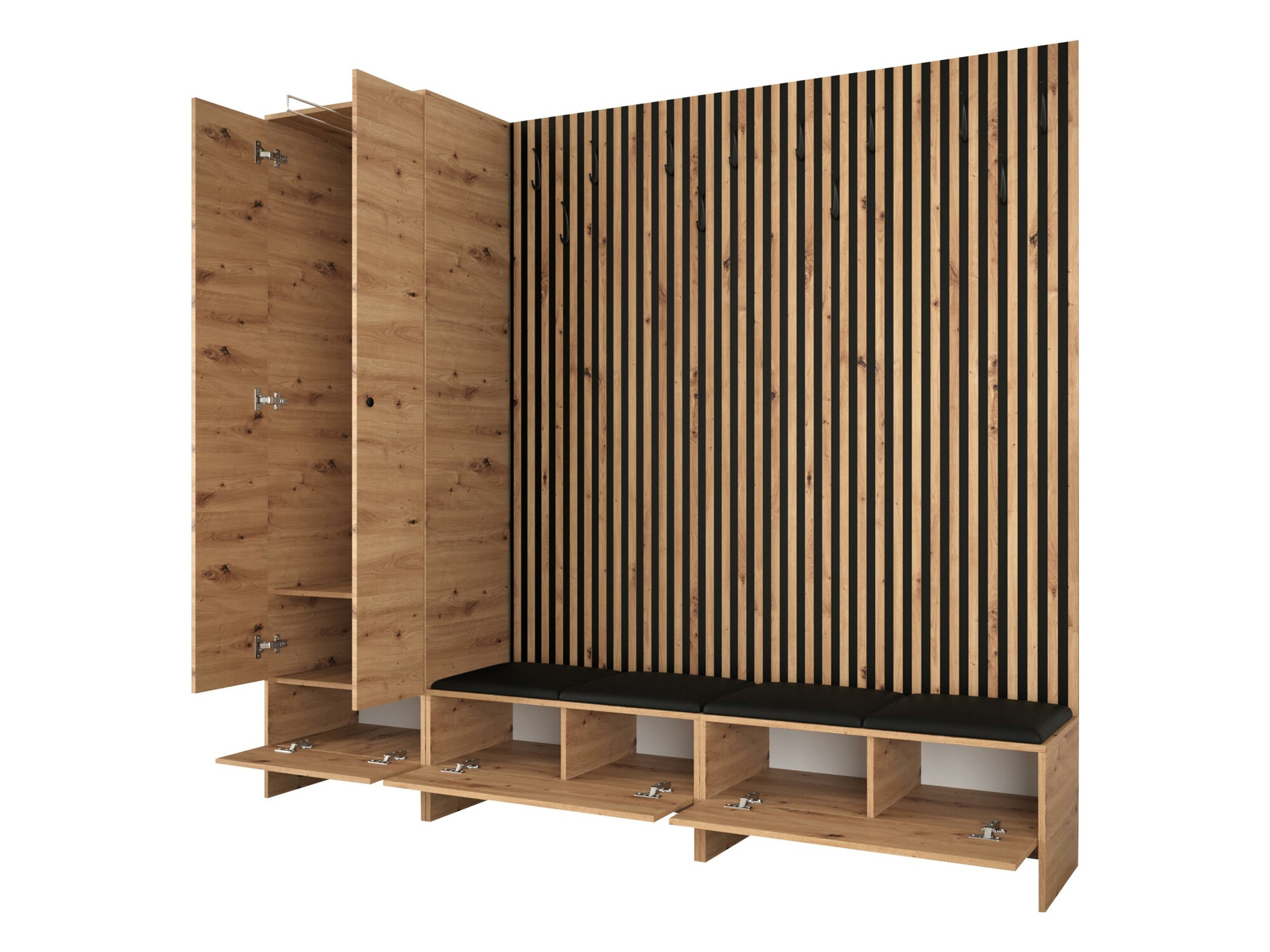 Entrésæt Hartford 484 (Artisan eg + Soft 011)