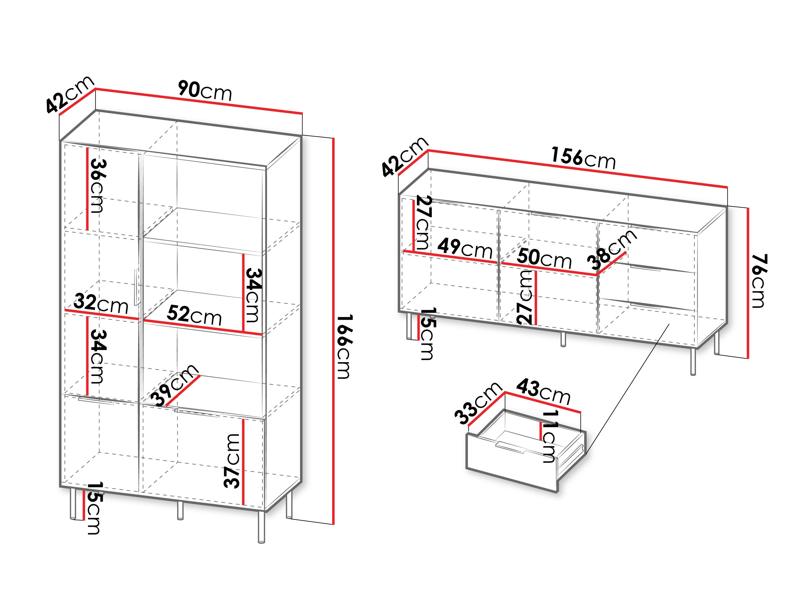 Stuemøbelsæt Mardalu 109