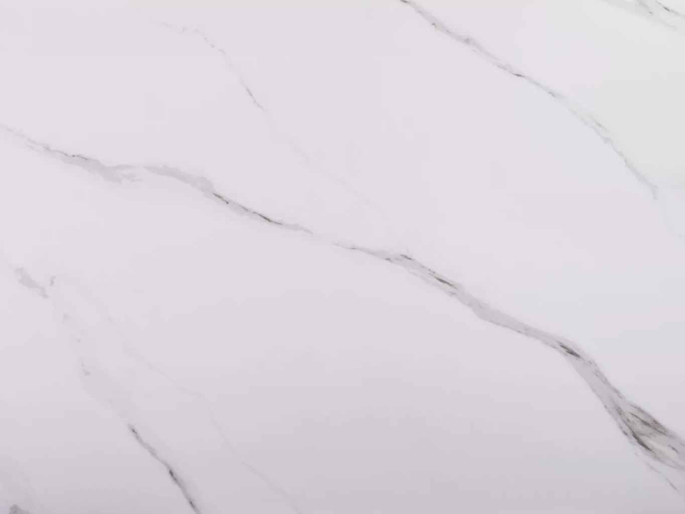 Bord Detroit 757 (Hvid marmor + Sort)