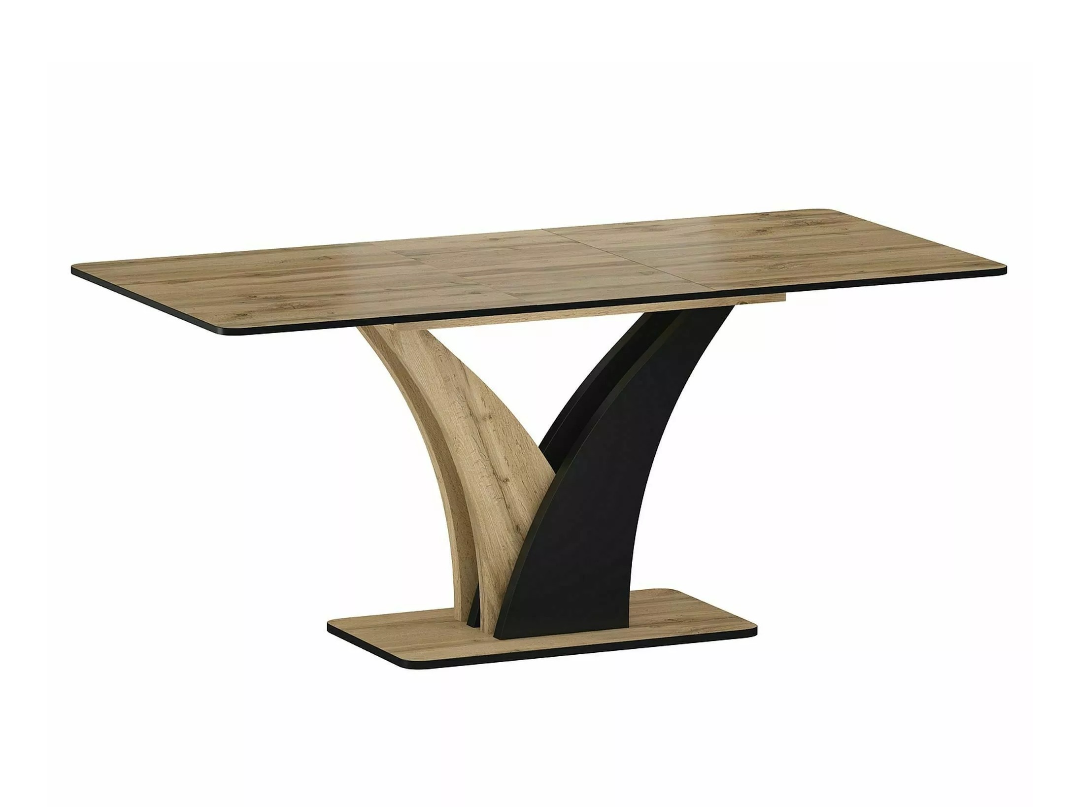 Bord Detroit 761 (Artisan eg + Sort)