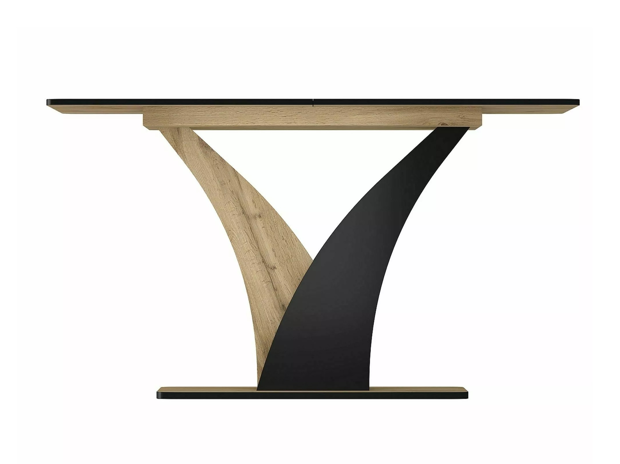 Bord Detroit 761 (Artisan eg + Sort)