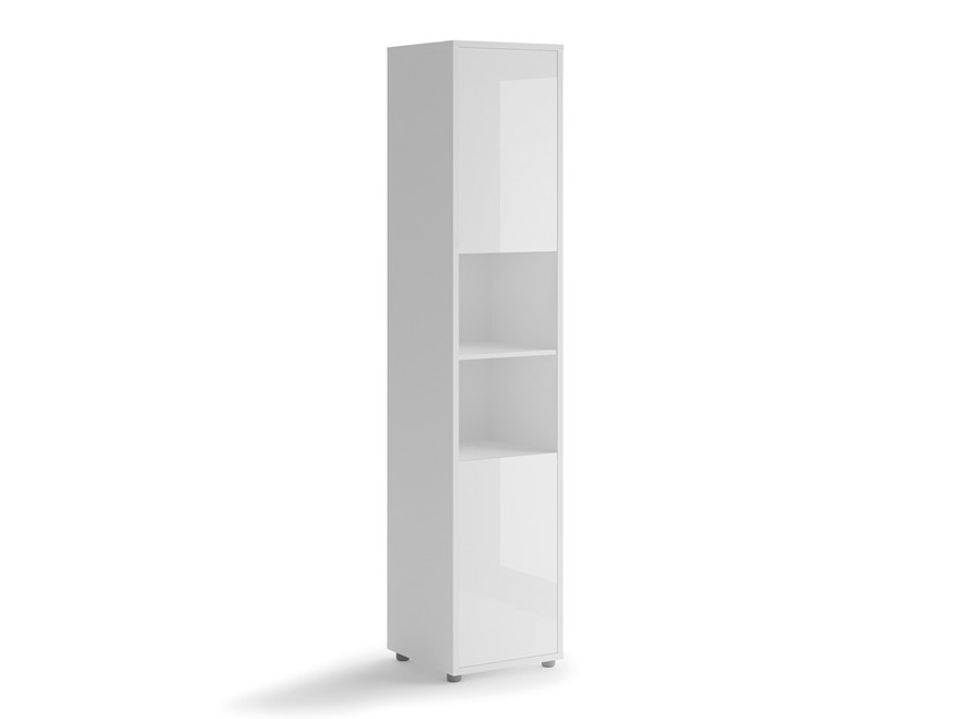 Reol Concept Pro Lenart III (Hvid + Glansfuld hvid)