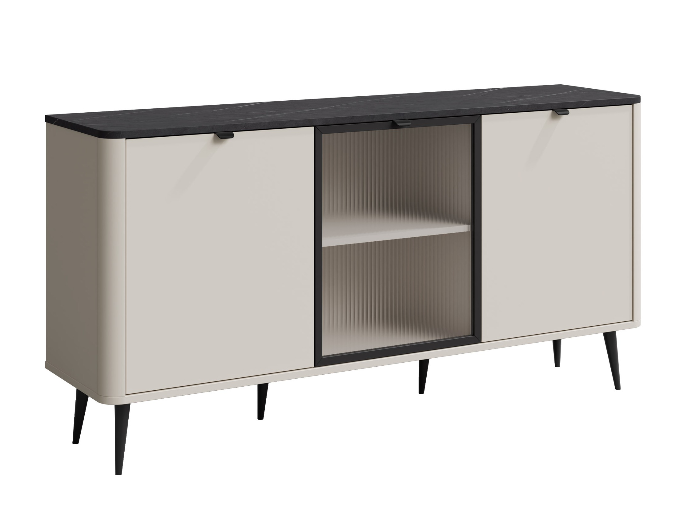 Skænk Lufela 105 (Kashmir + Grå marmor)