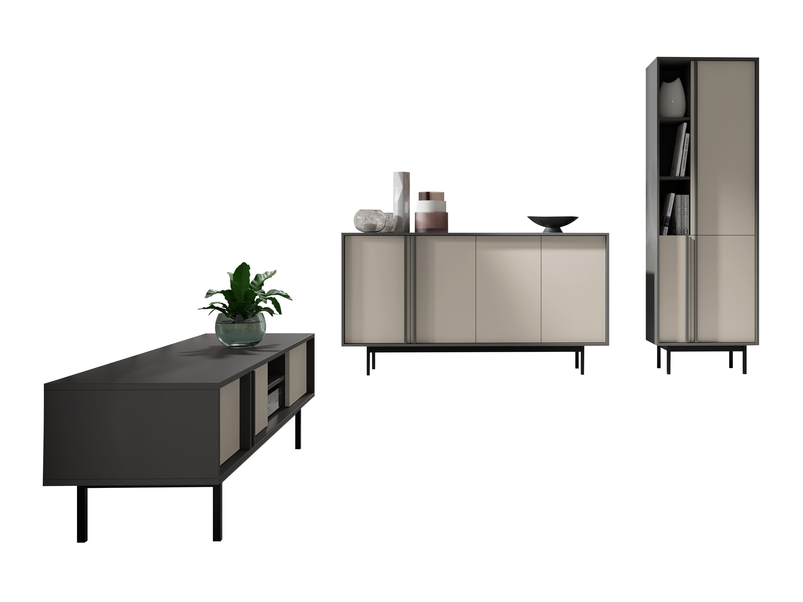 Stuemøbelsæt Levali 115 (Beige)