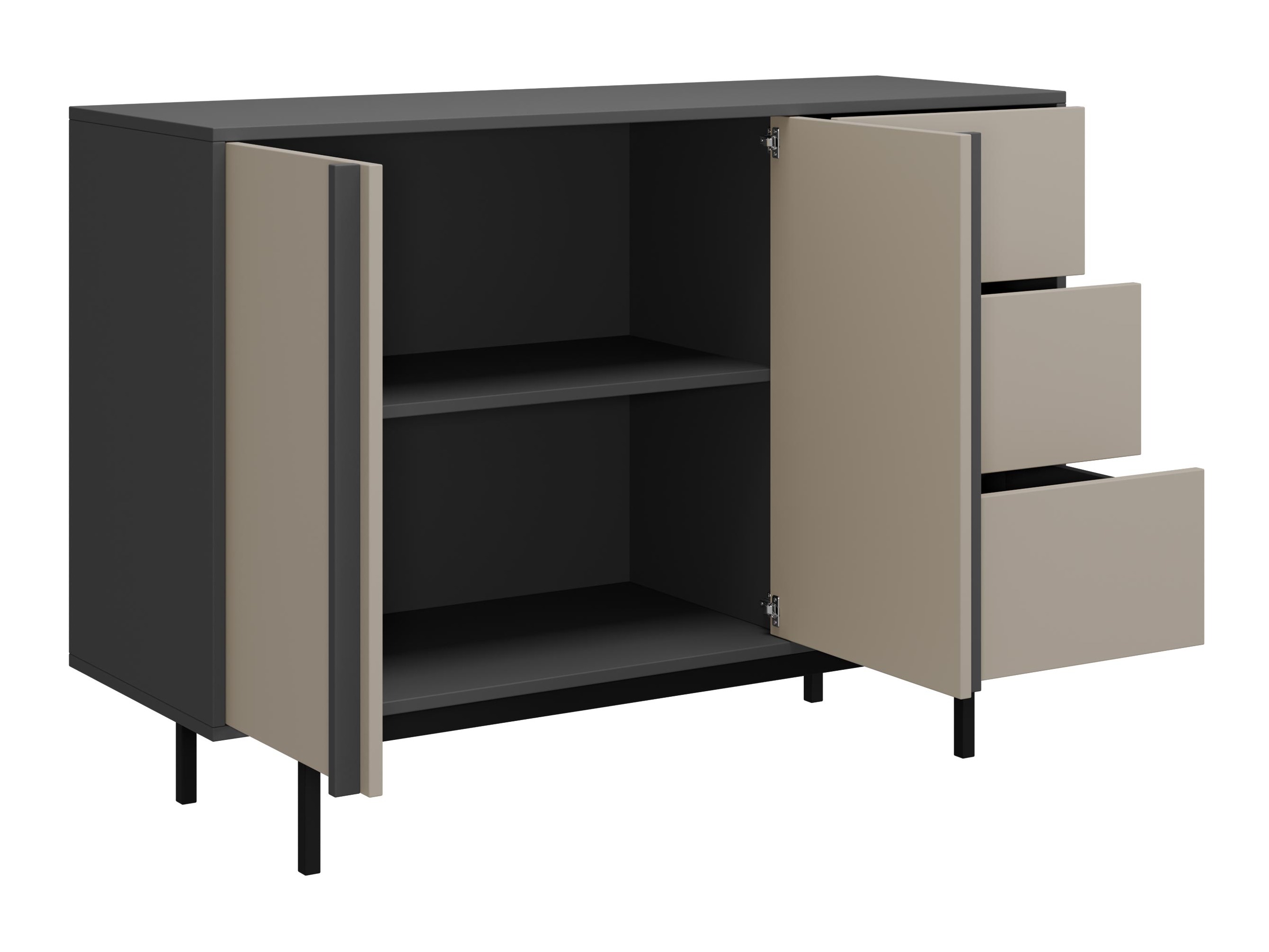 Stuemøbelsæt Levali 116 (Støvet grøn)