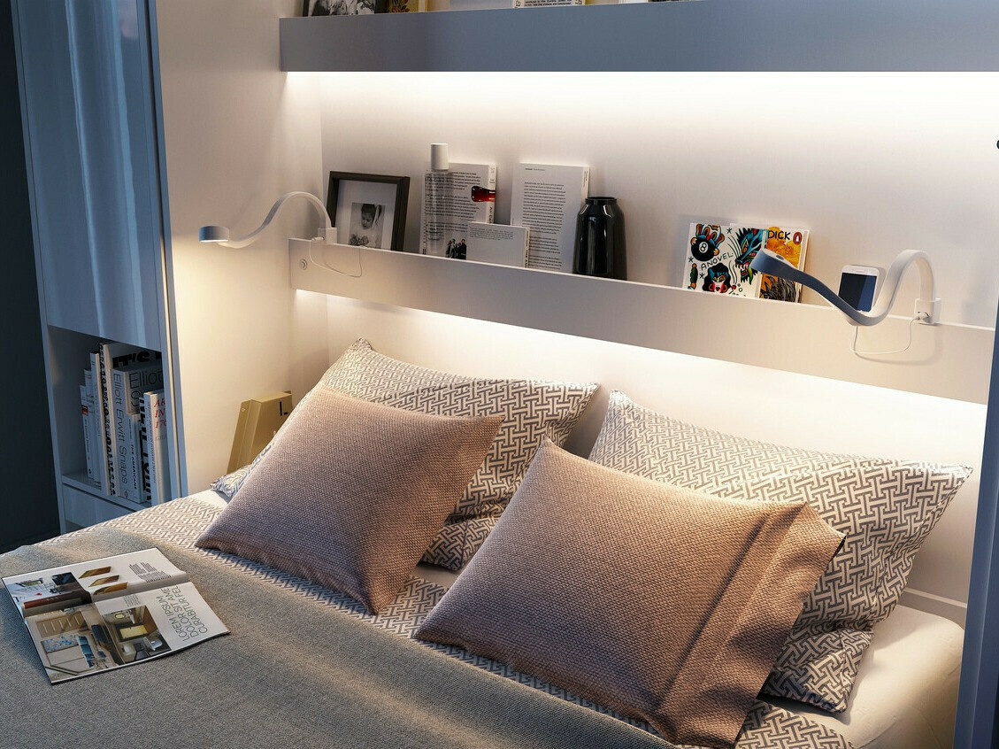 Vægseng Concept Pro Lenart VII (Artisan eg + Beige)