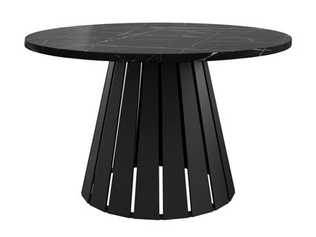 Sofabord Oswego 134 (Sort + Sort marmor)