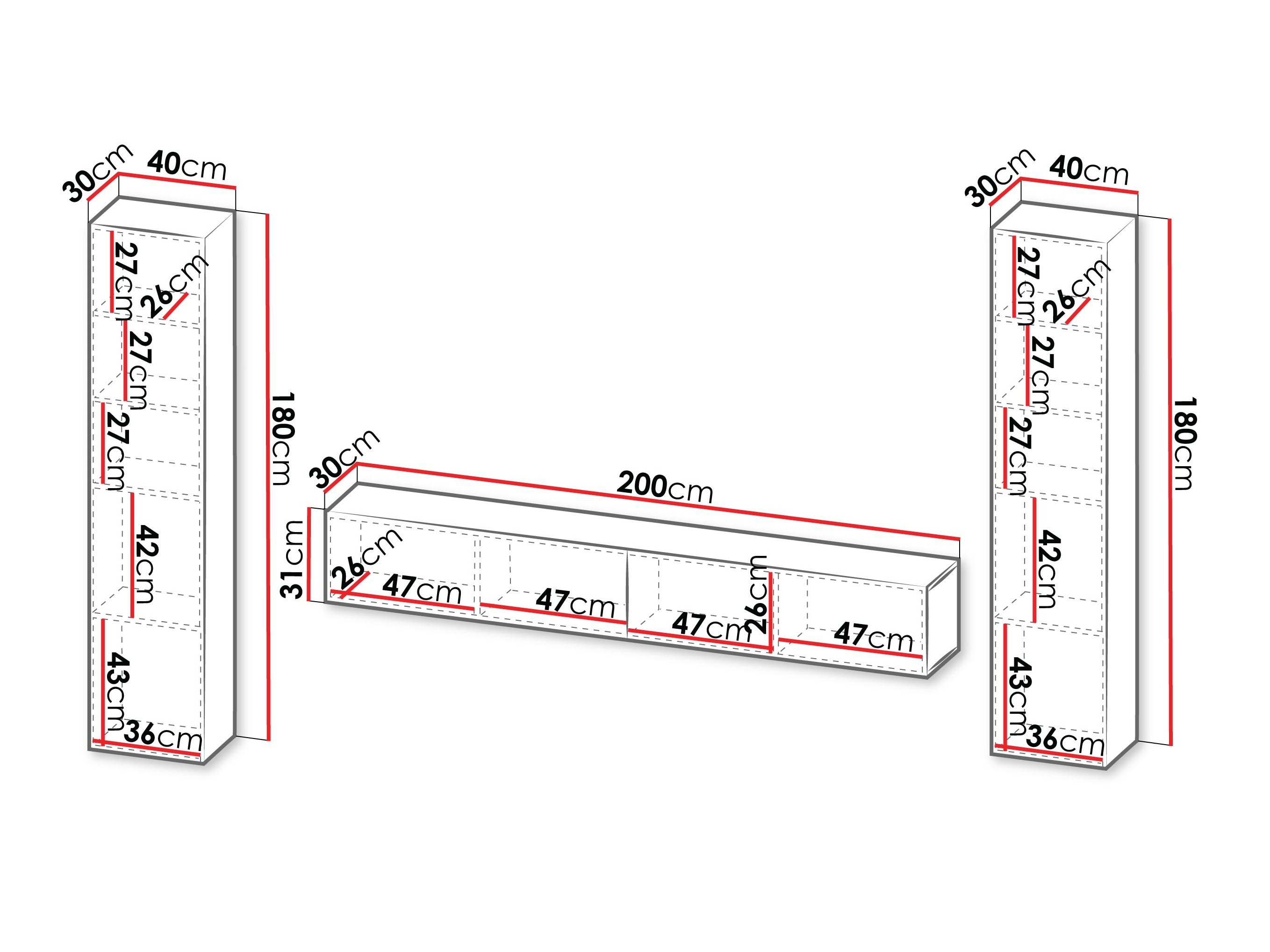 Stuemøbelsæt Species II (Kashmir)