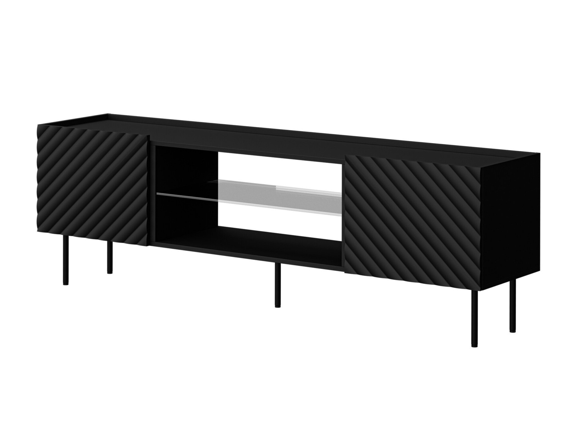 TV-bord Mortali 105 (Sort)