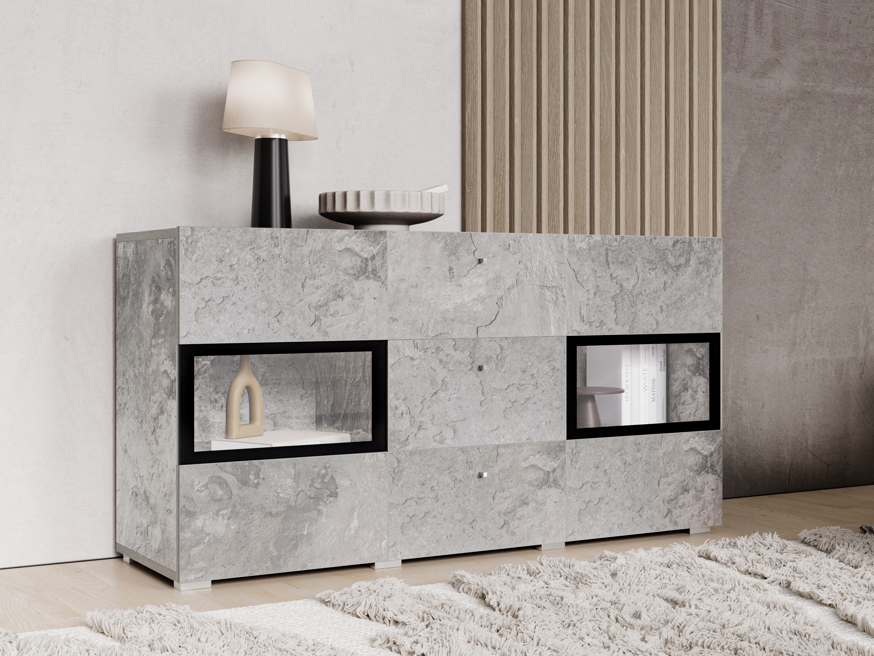 Kommode Serodeu 101 (Beton)