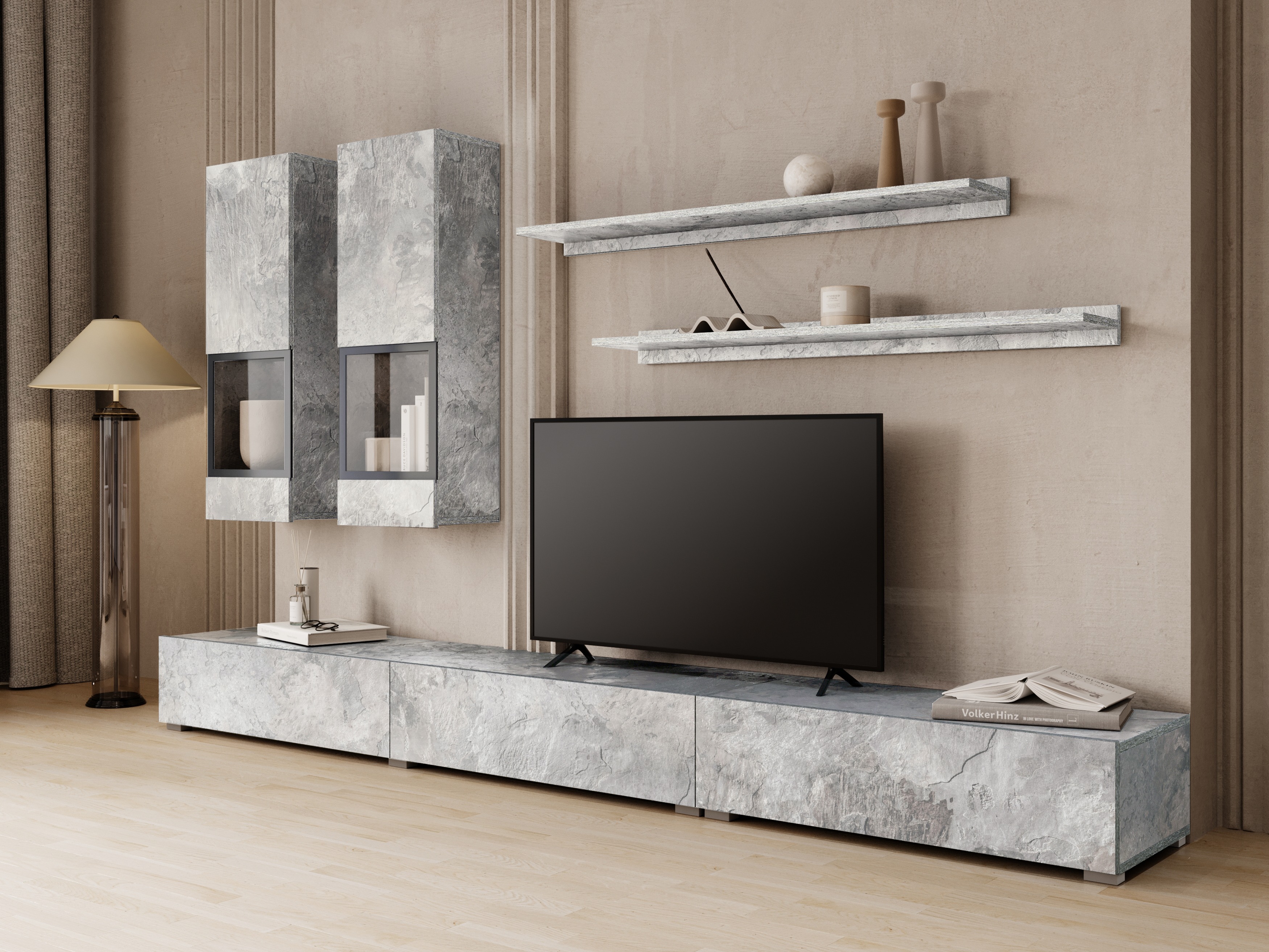 Stuemøbelsæt Serodeu 100 (Beton)