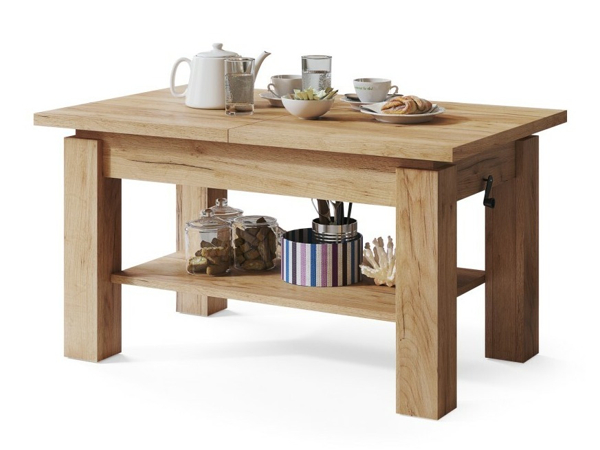 Transformer sofabord Glendale 100 (Craft gylden eg)