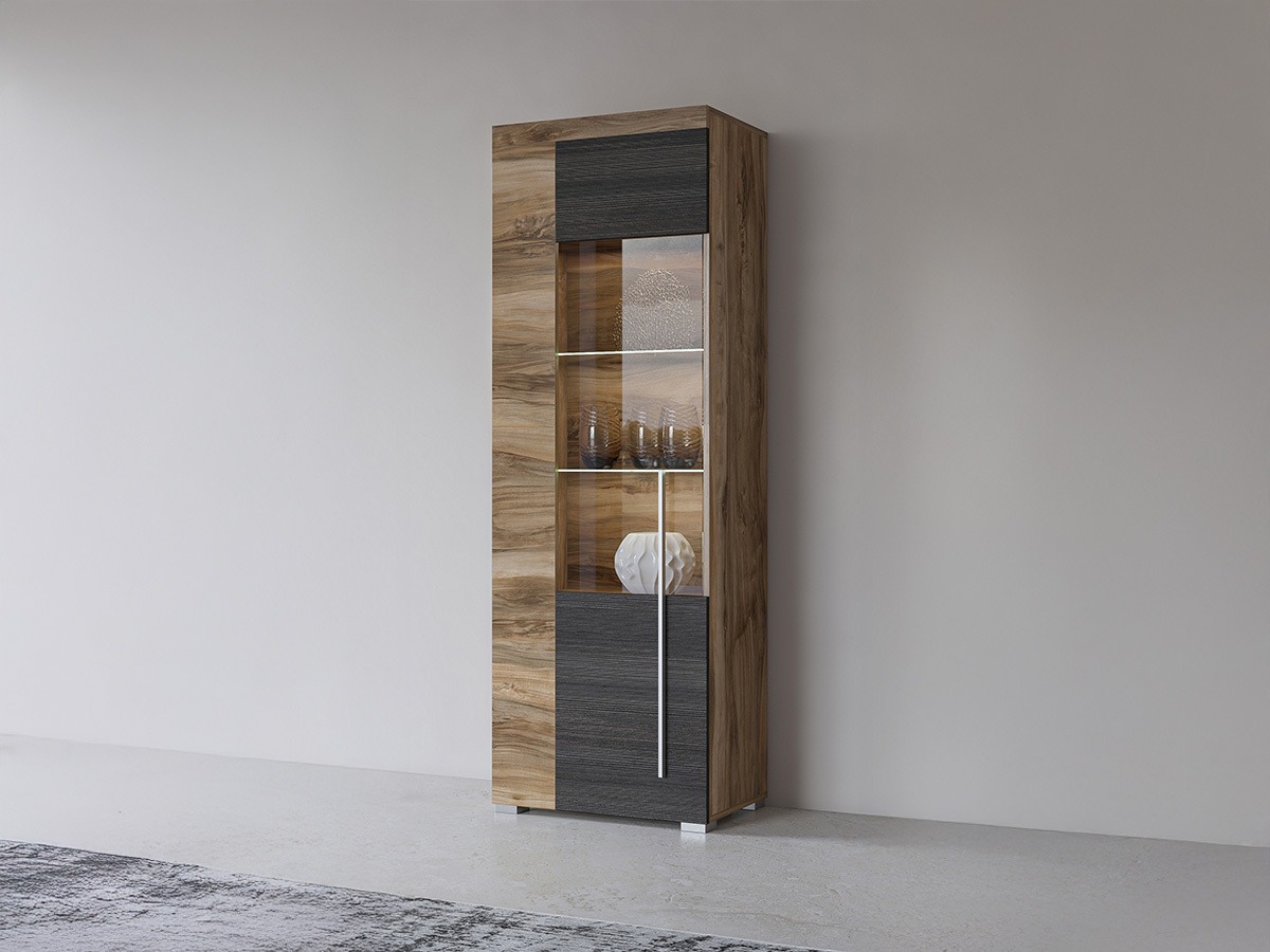 Reol Sorciro 104 (Nød + Mørk eg)