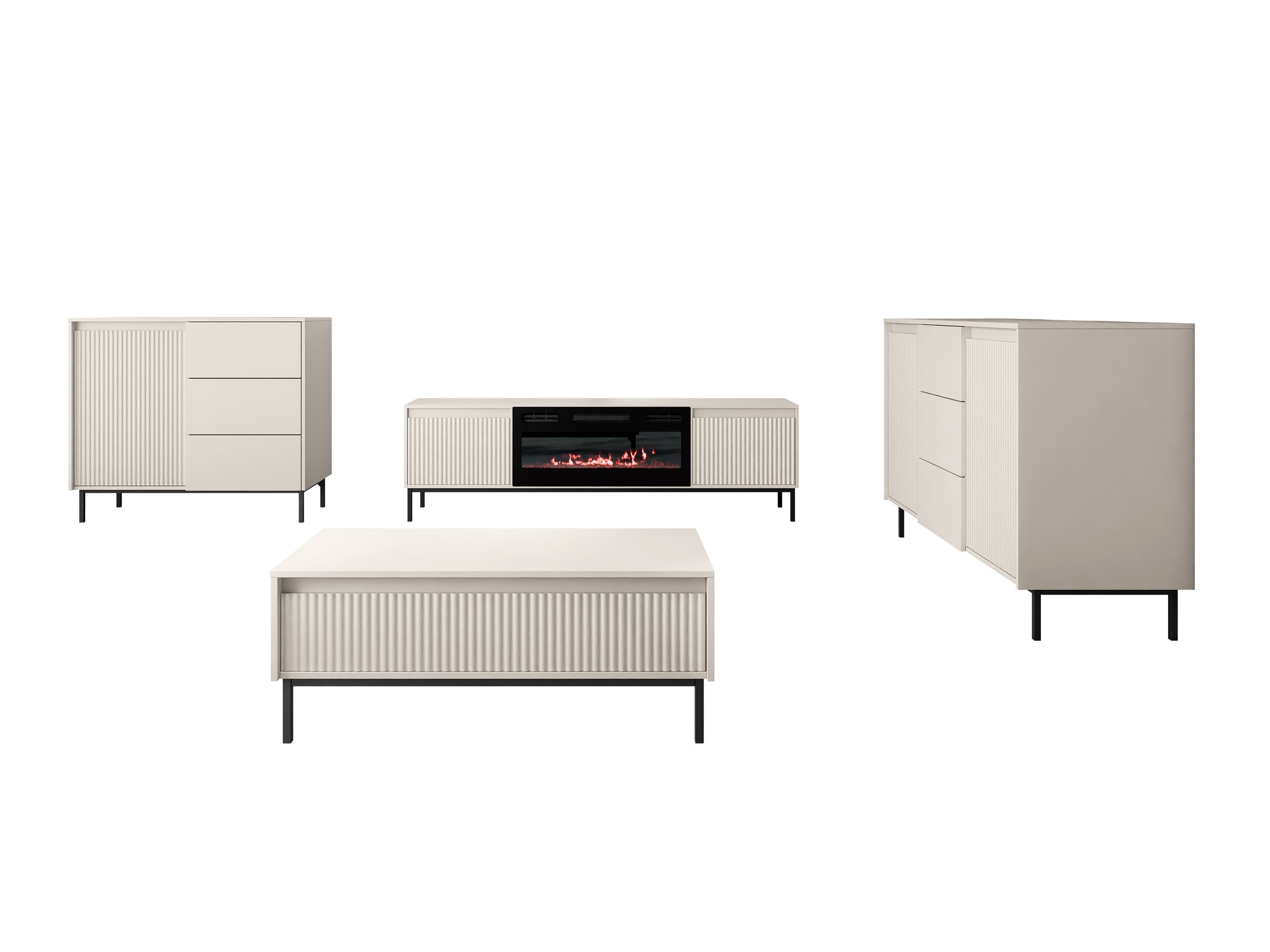 Stuemøbelsæt Comfivo Delruva 109 (Kashmir)