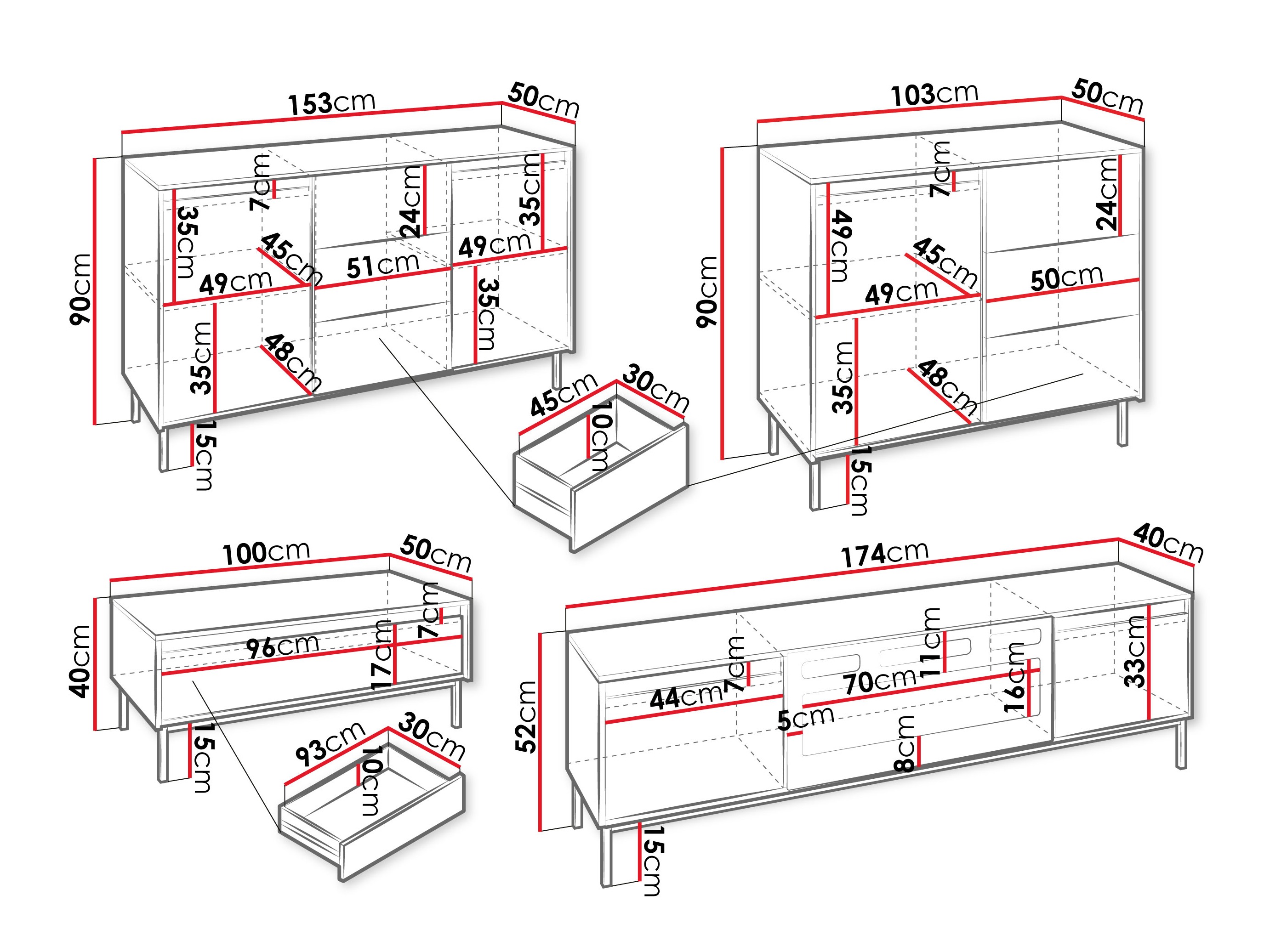 Stuemøbelsæt Comfivo Delruva 109 (Kashmir)