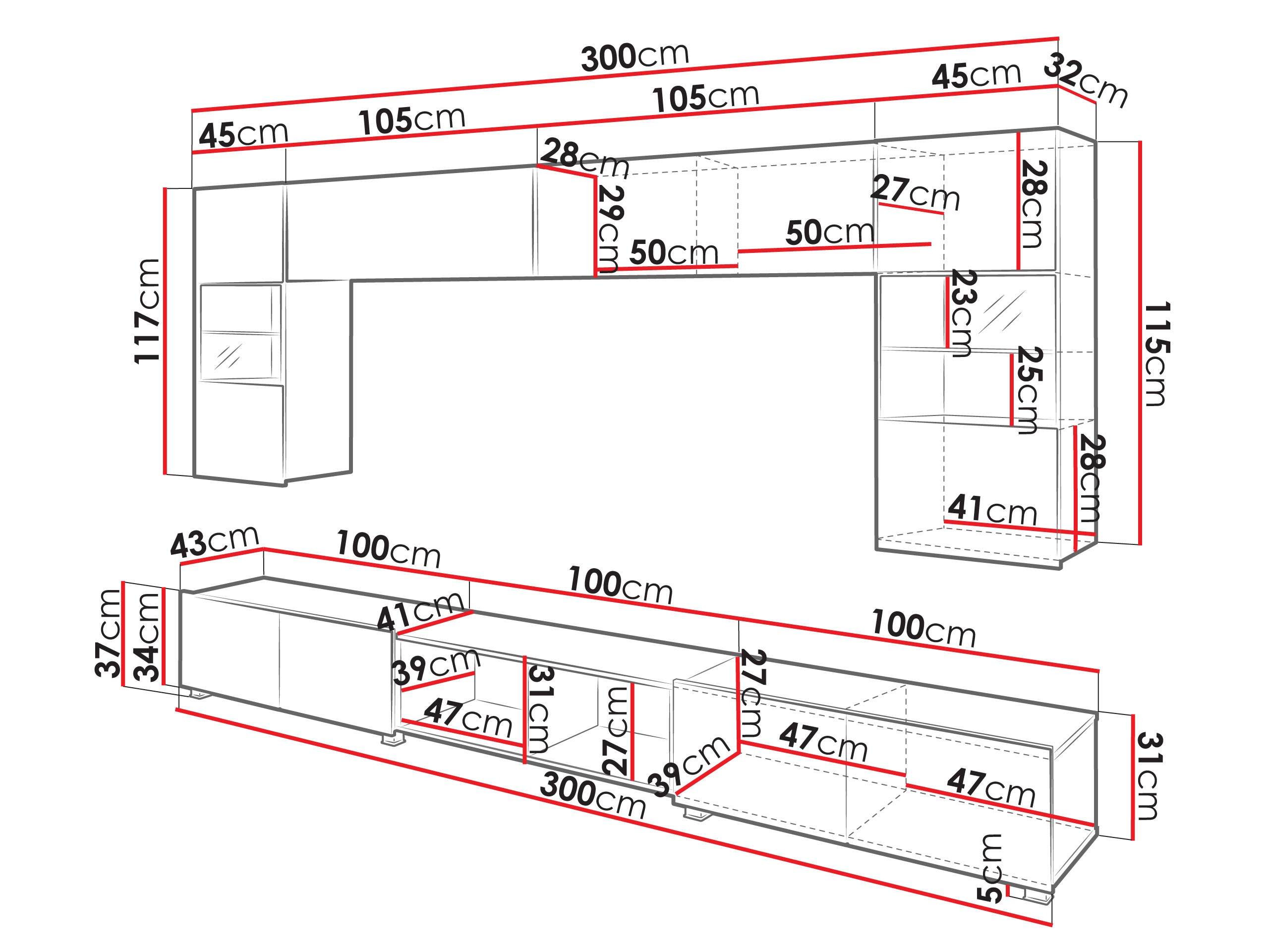 Stuemøbelsæt Tivdalu 144 (Kashmir + Artisan eg)