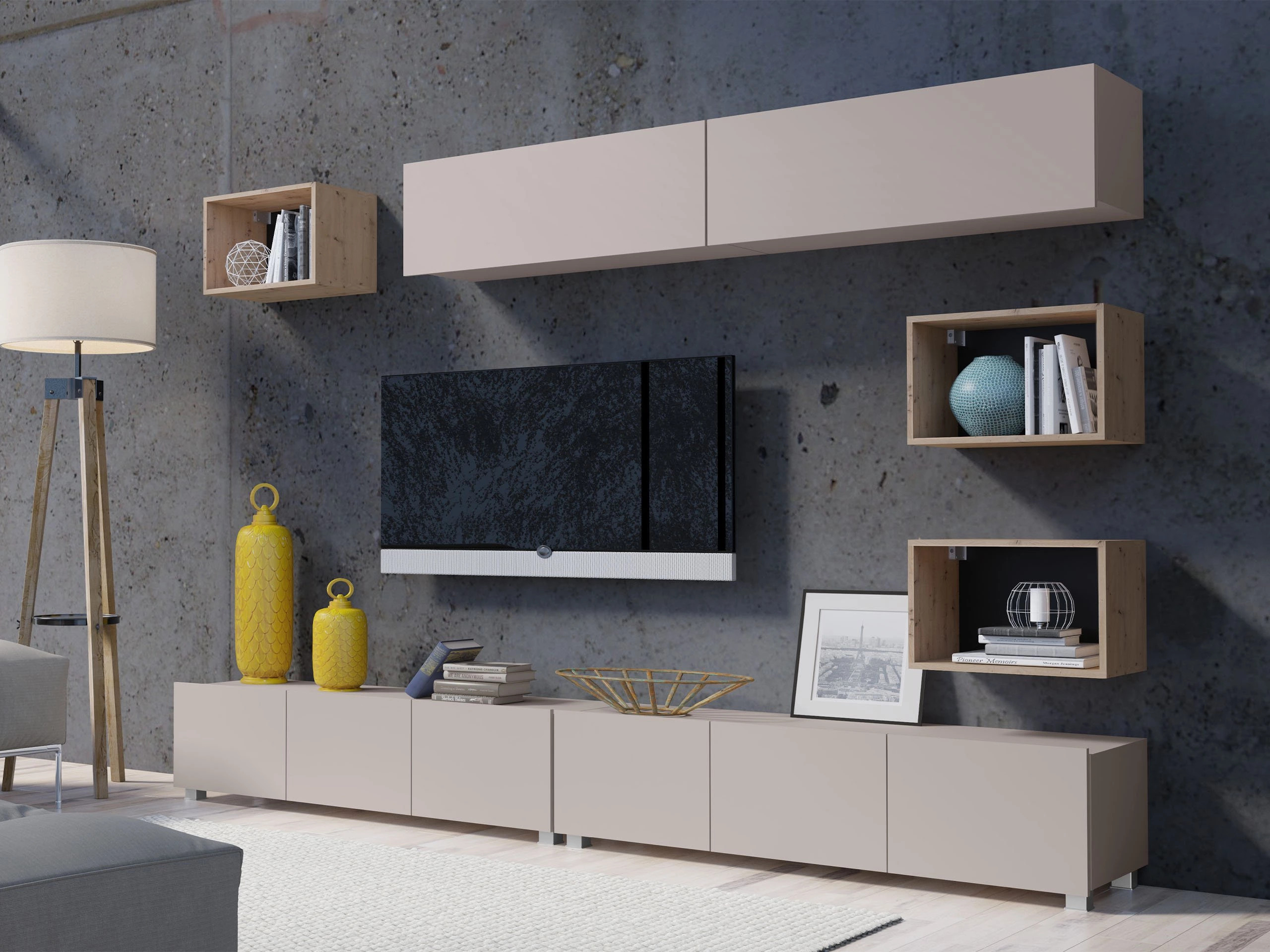 Stuemøbelsæt Tivdalu 151 (Kashmir + Artisan eg)