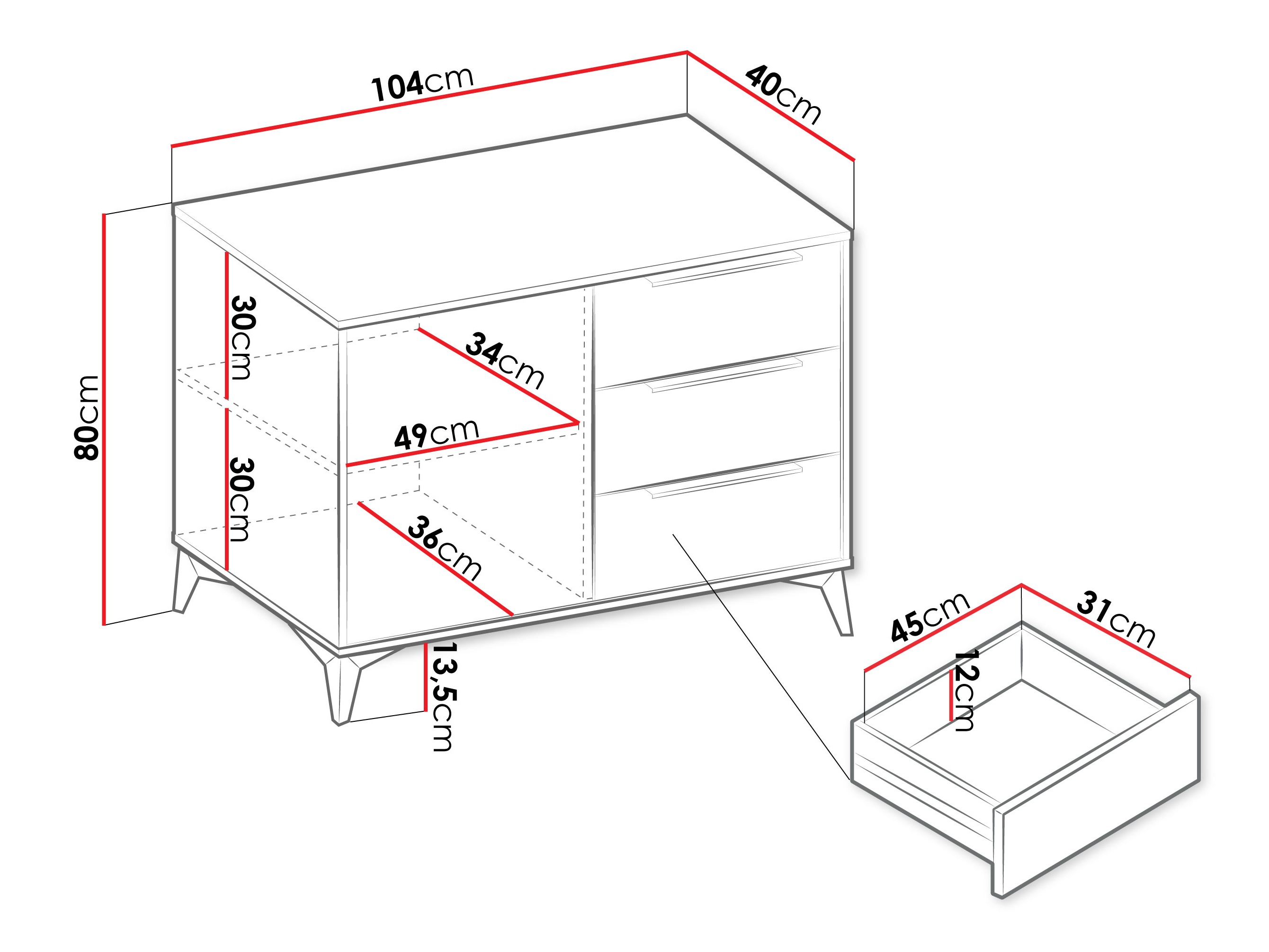 Kommode Comfivo Citrus I