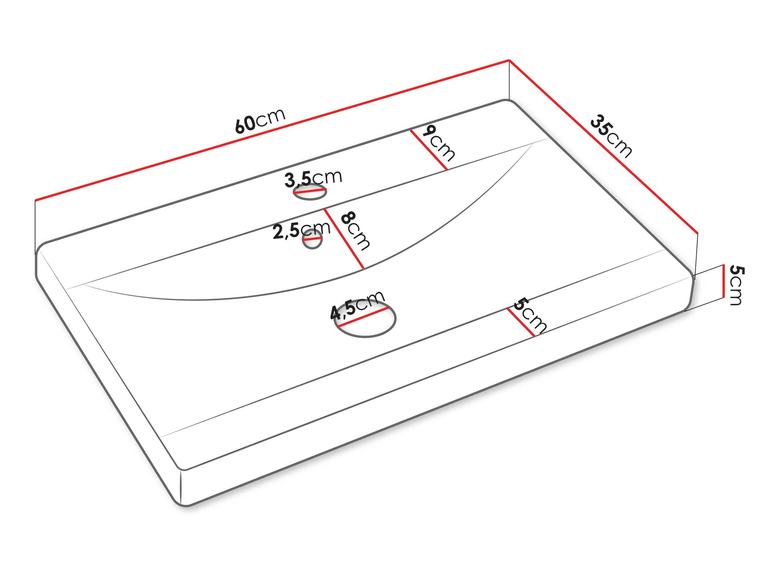 Badeværelsessæt Sarasota 140 (Bodega)
