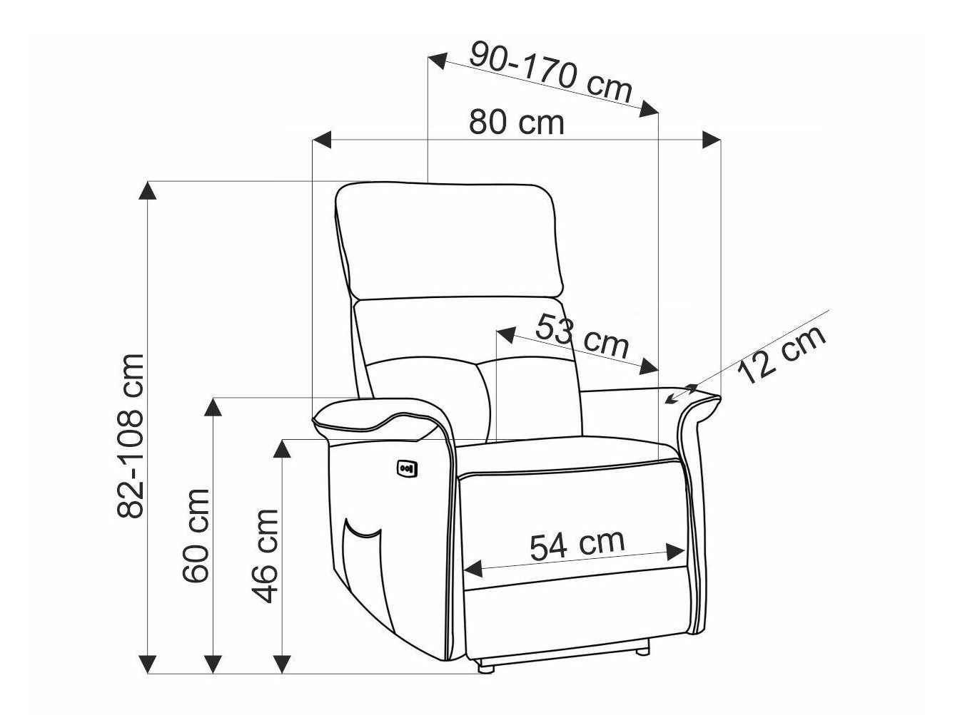 Hvilestol Houston 1979 (Beige)