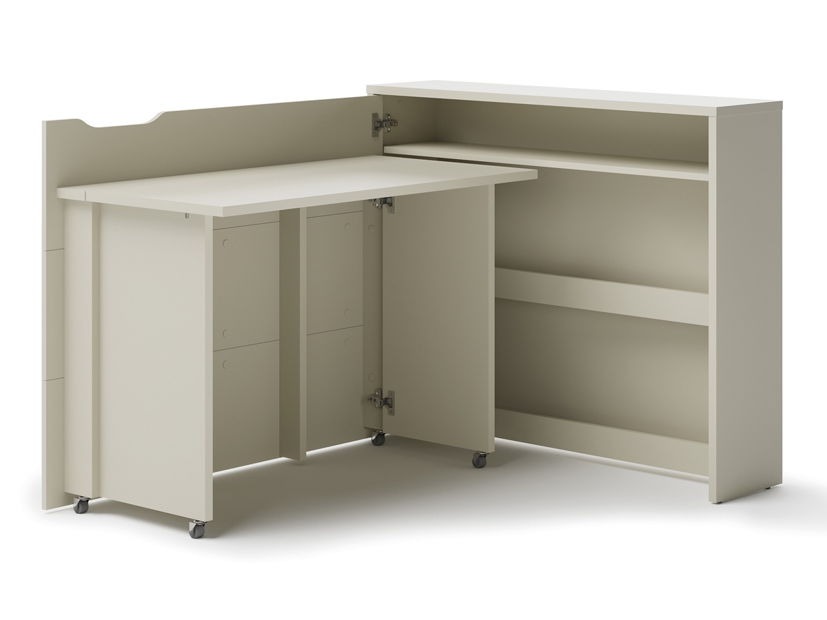 Hjørneskrivebord Concept Pro Lenart Levfere 101 (Kashmir)