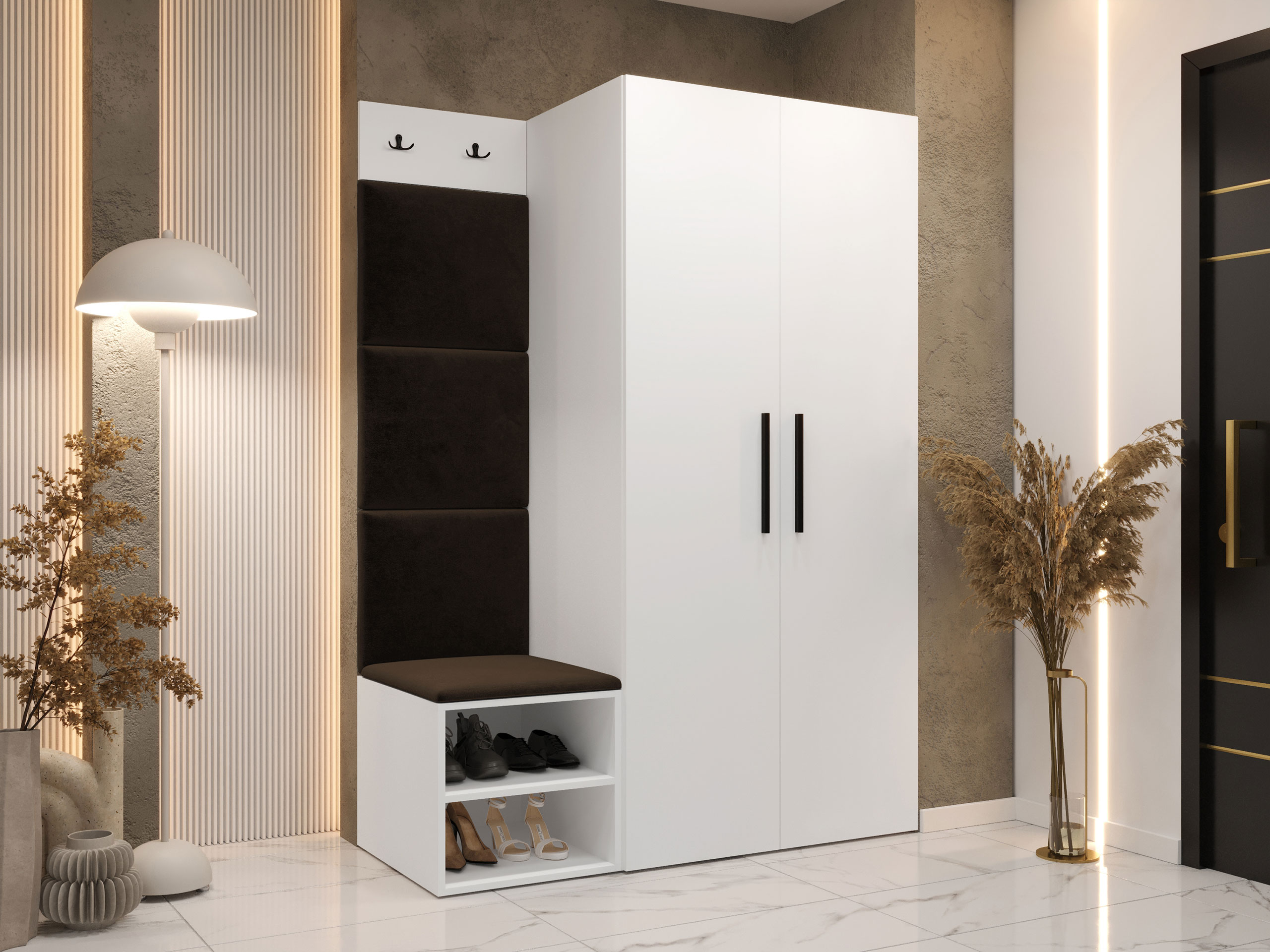 Entrésæt Hartford 523 (Hvid)