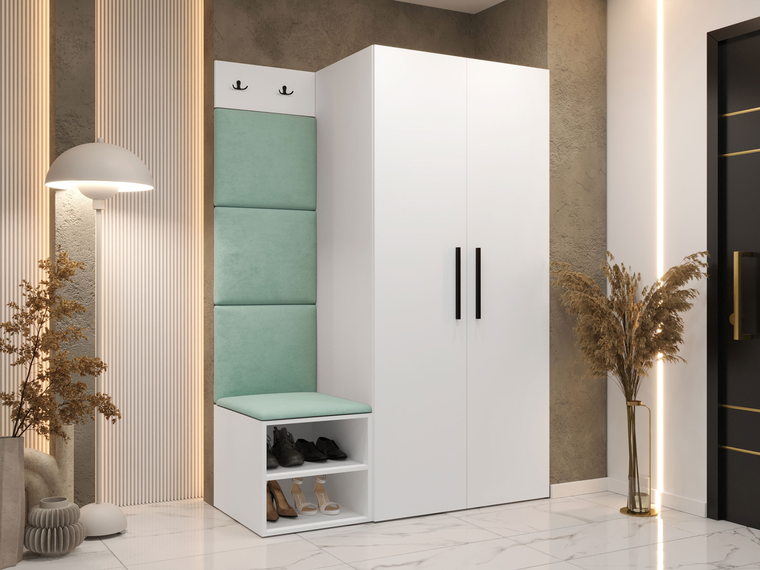 Entrésæt Hartford 523 (Hvid)