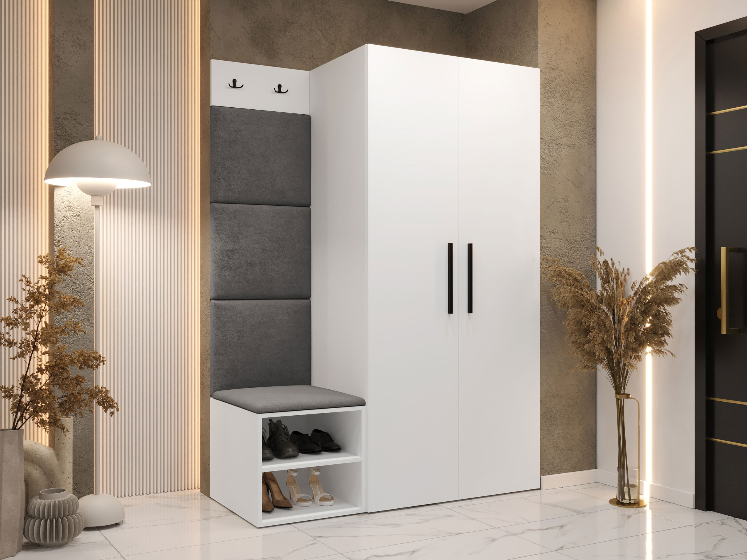 Entrésæt Hartford 523 (Hvid)