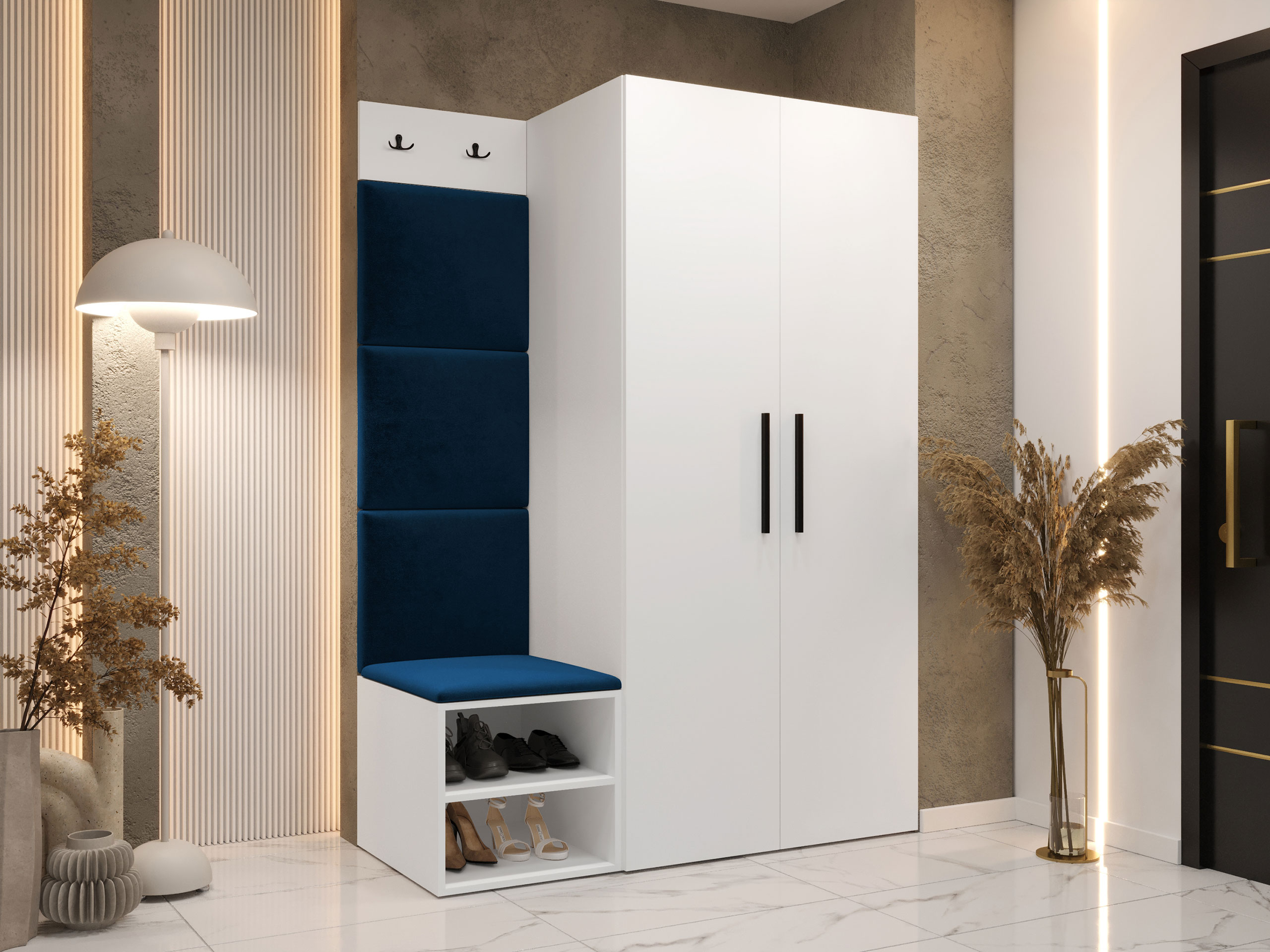 Entrésæt Hartford 523 (Hvid)