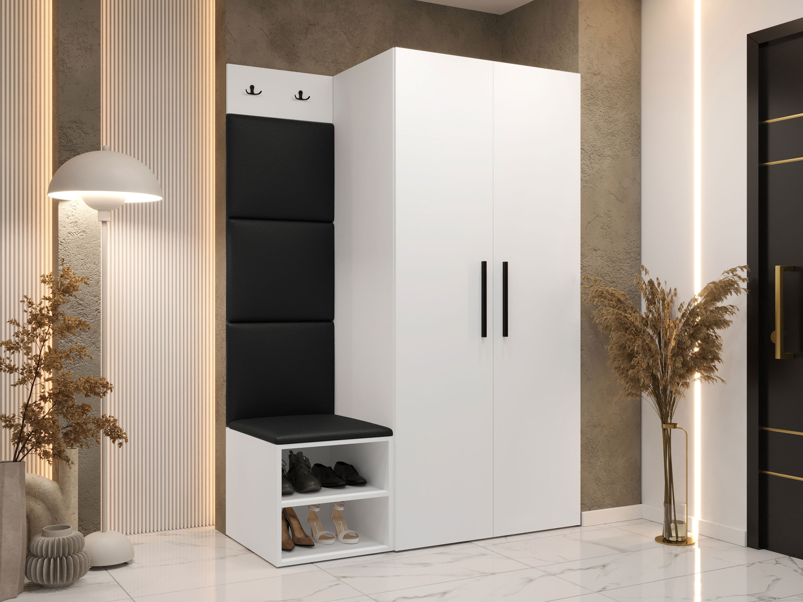 Entrésæt Hartford 523 (Hvid)