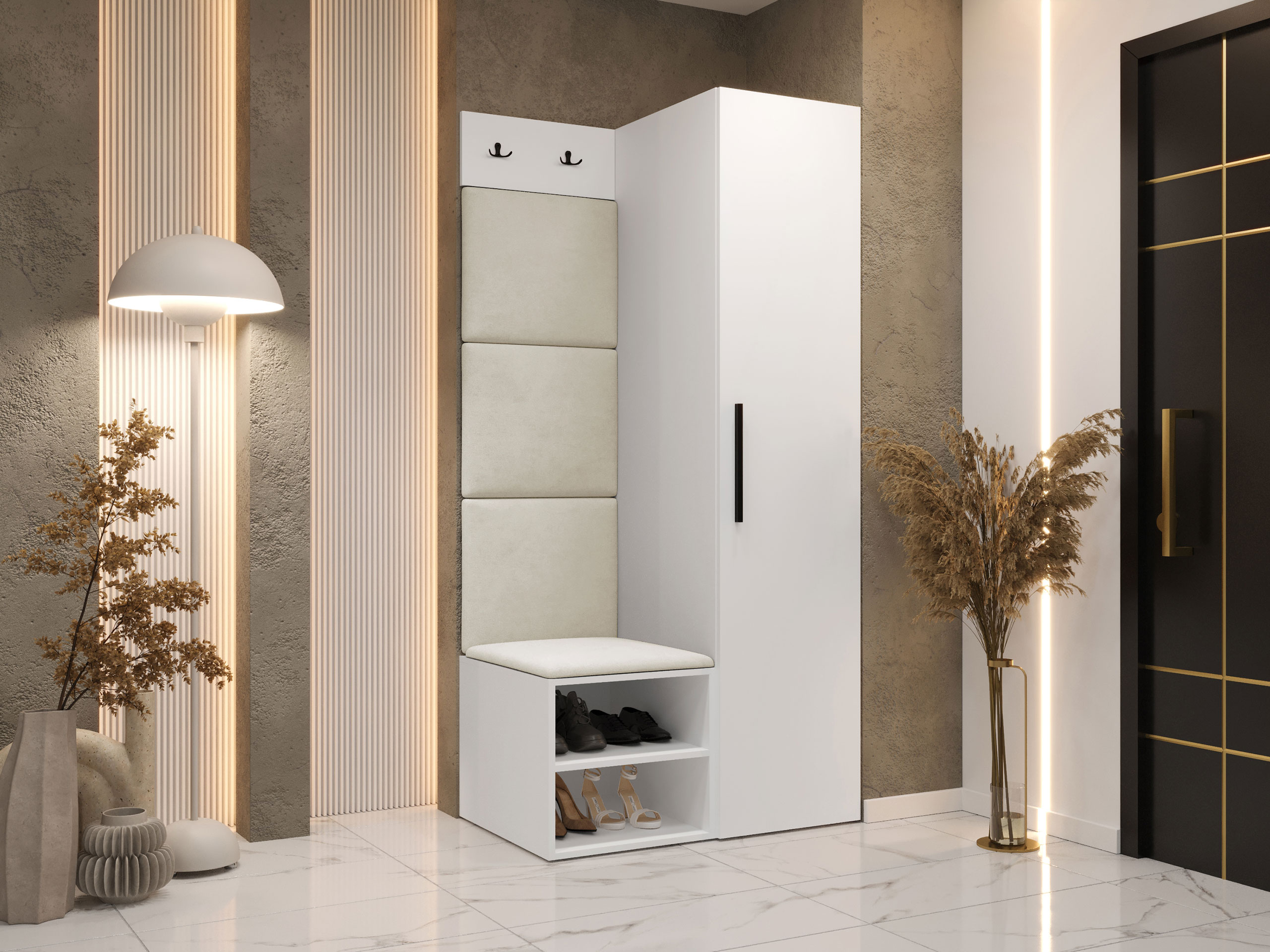 Entrésæt Hartford 524 (Hvid)