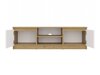 TV-bord Elbvelu 123 (Artisan eg + Hvid)