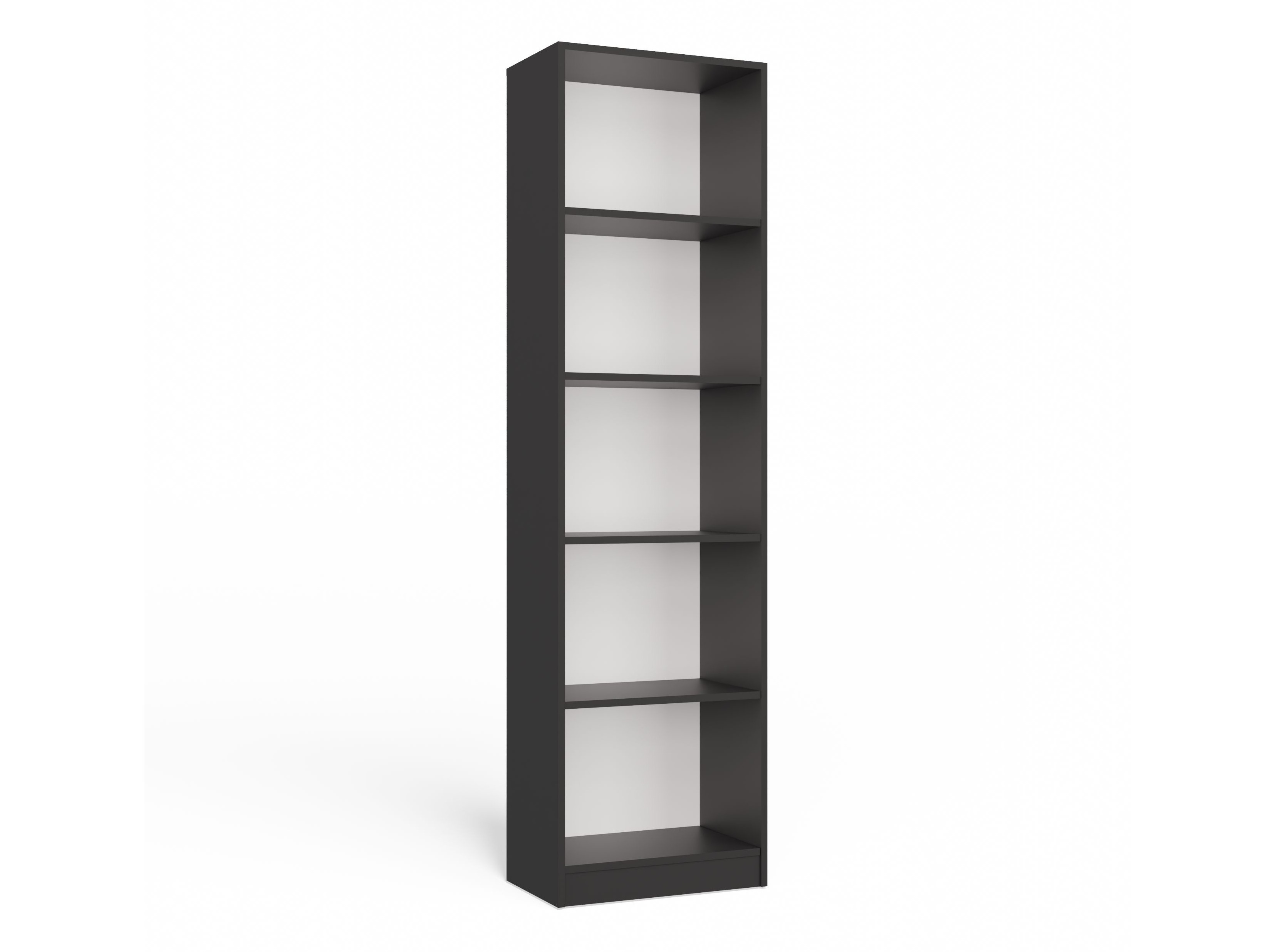 Reol Mandeville 188 (Antracit + Hvid)