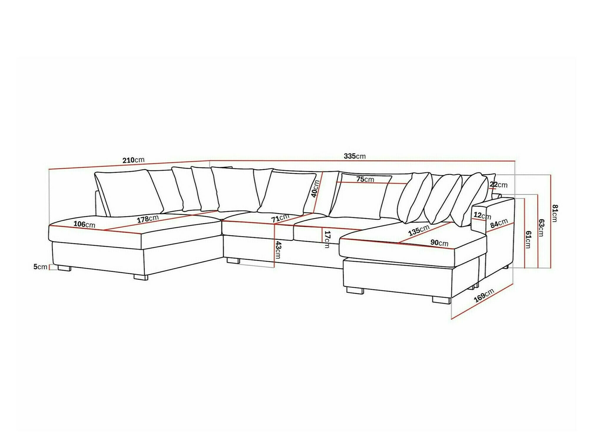 Hjørnesofa Tivsoe 106 (Fresh 01)