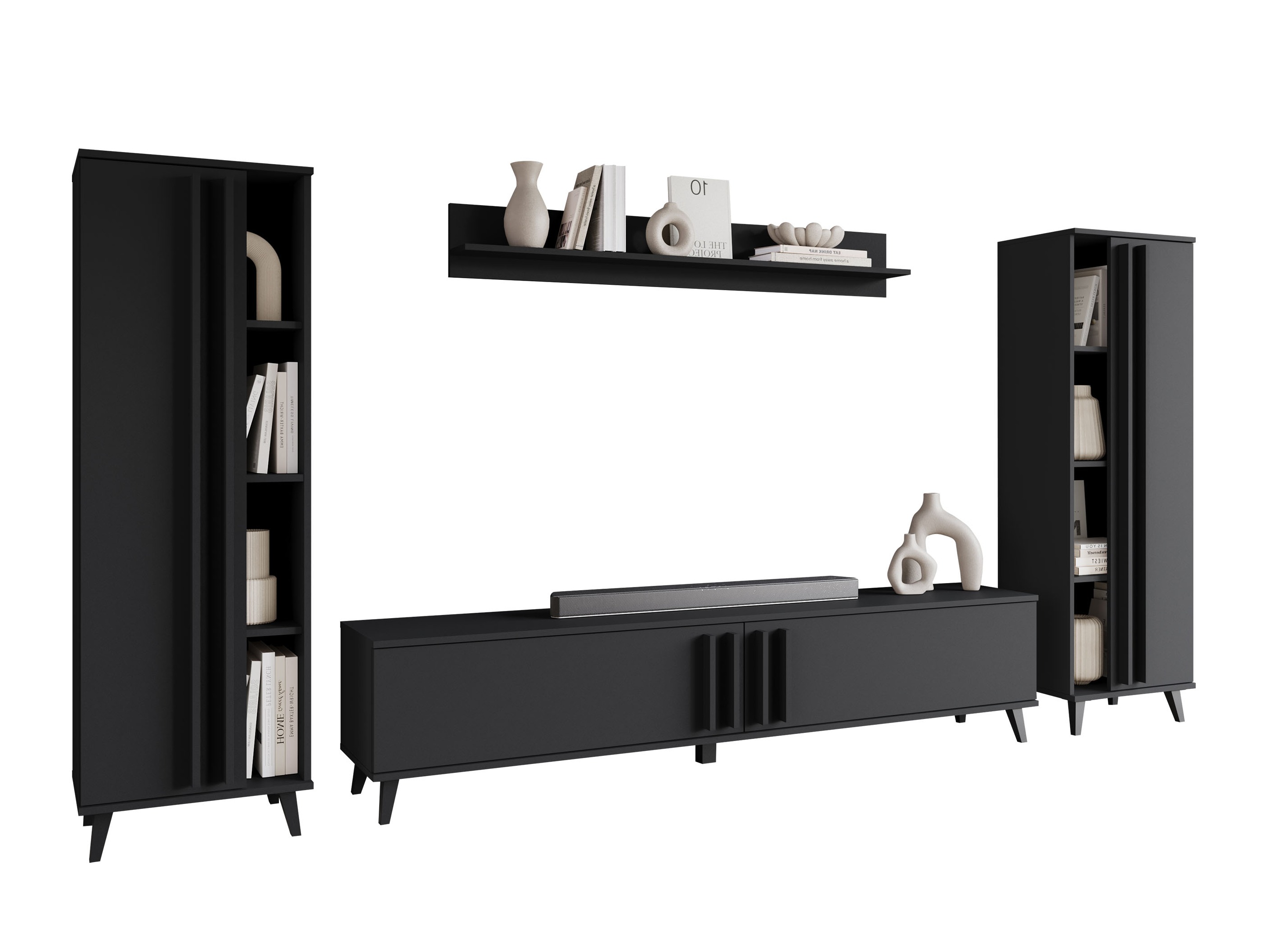 Stuemøbelsæt Temora 102 (Grafit)