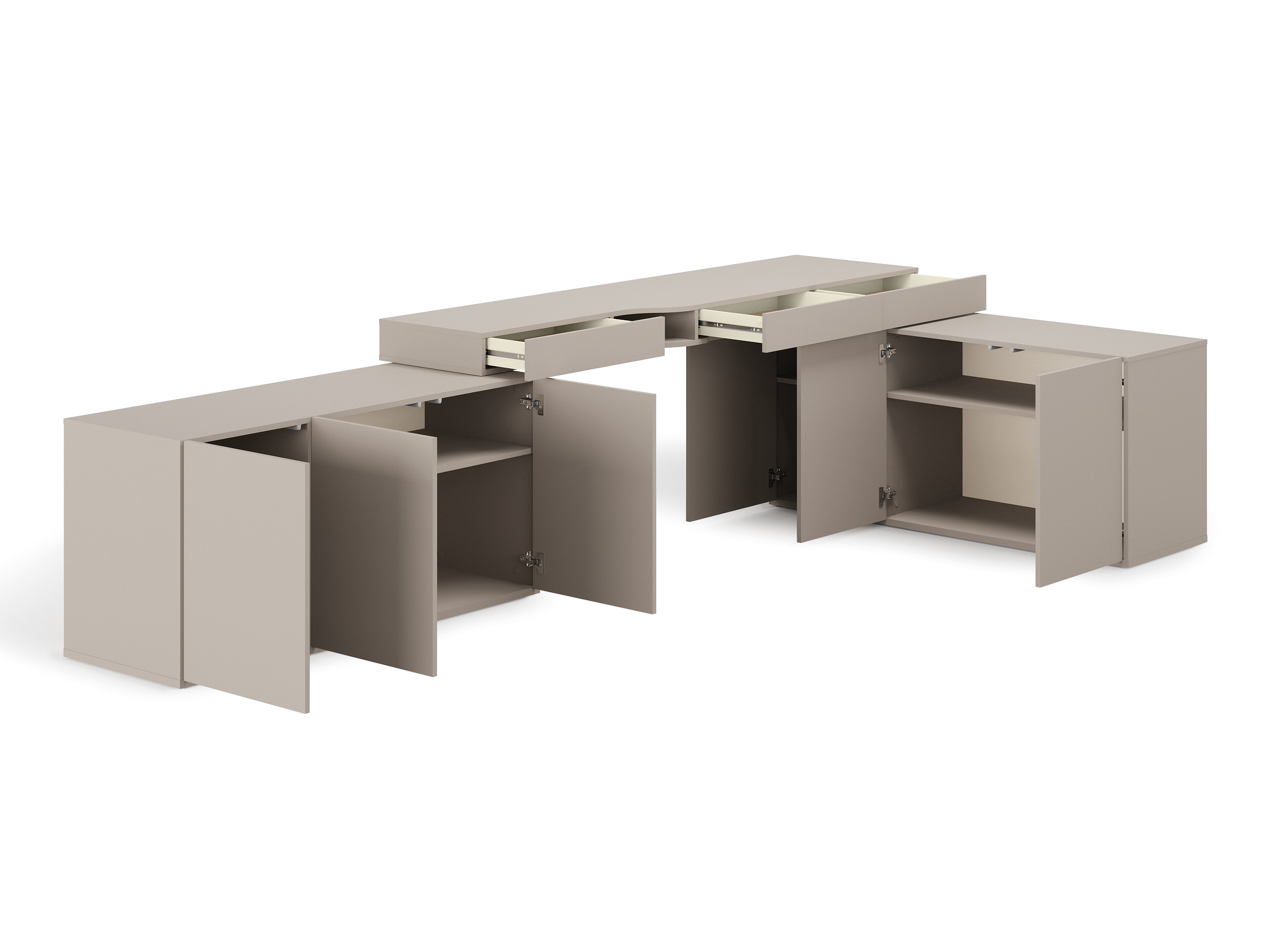 Hjørneskrivebord Evareve 115 (Højre)