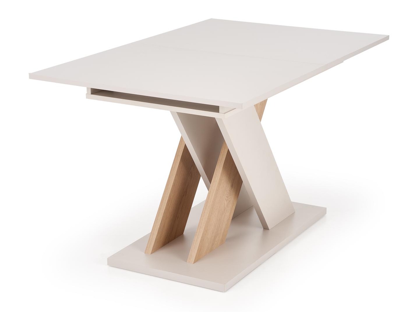 Bord Houston 1724 (Cremefarvet eg + Kashmir)