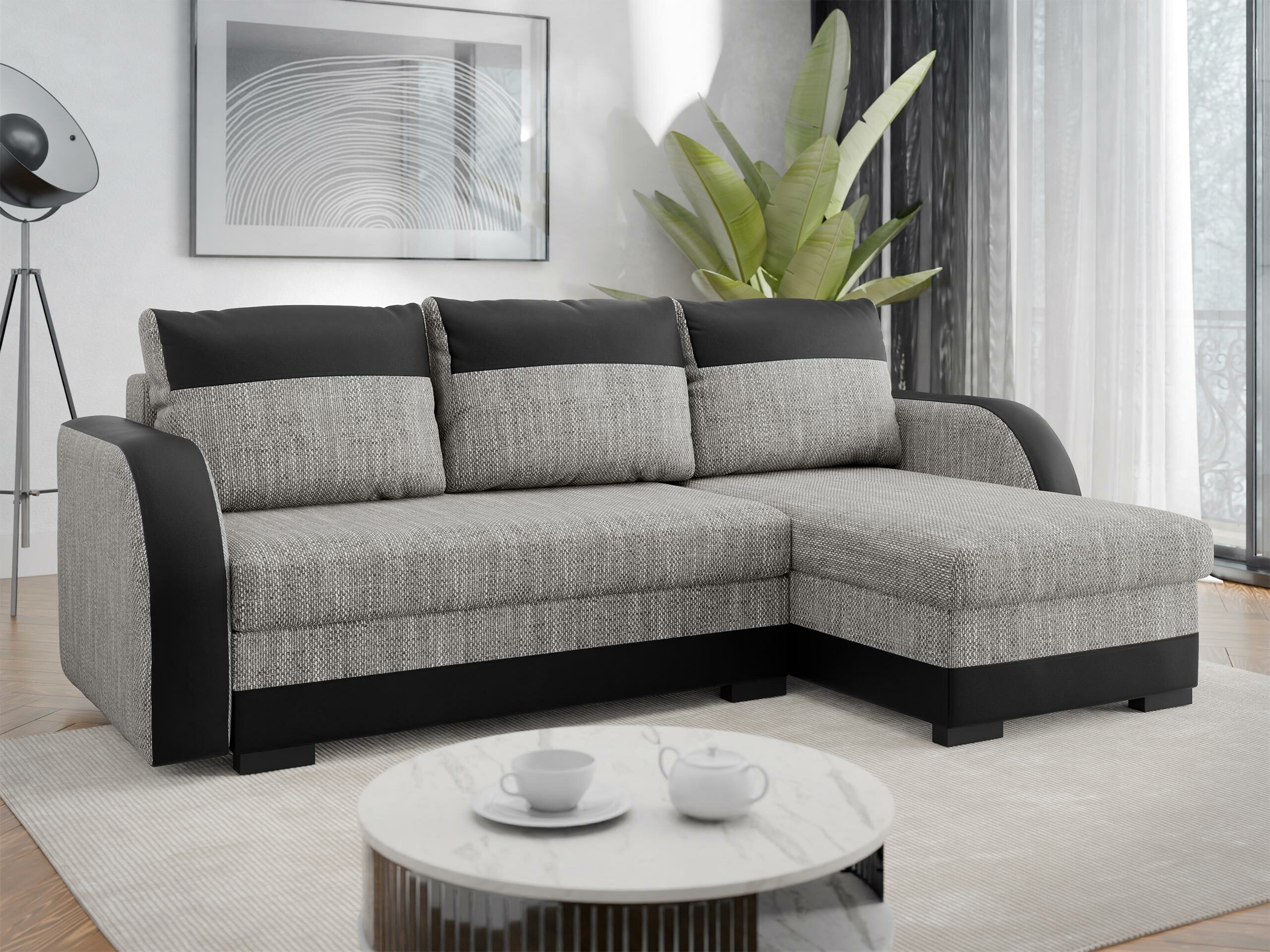 Hjørnesofa Gratia (Soft 011 + Lawa 05)