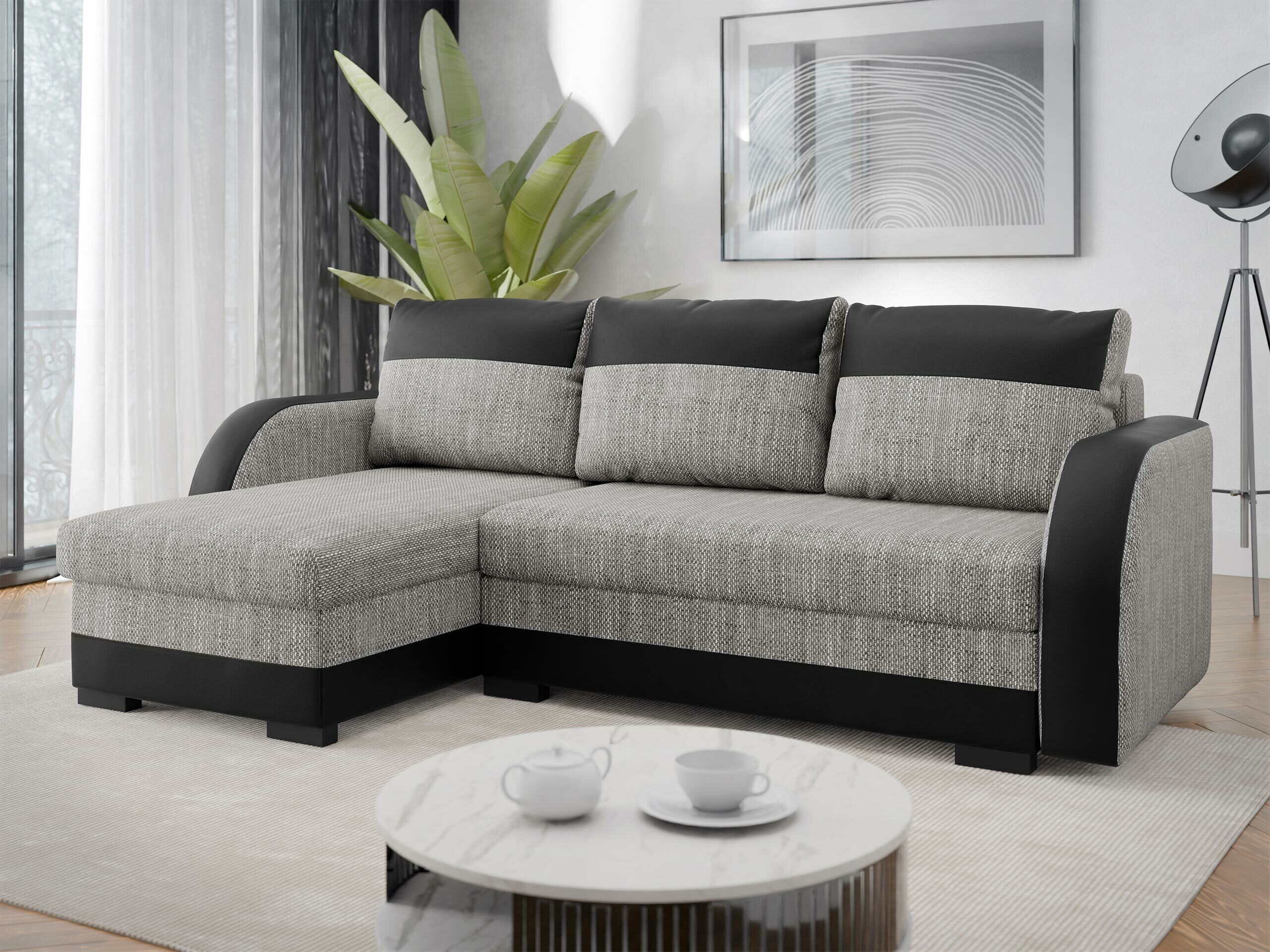 Hjørnesofa Gratia (Soft 011 + Lawa 05)