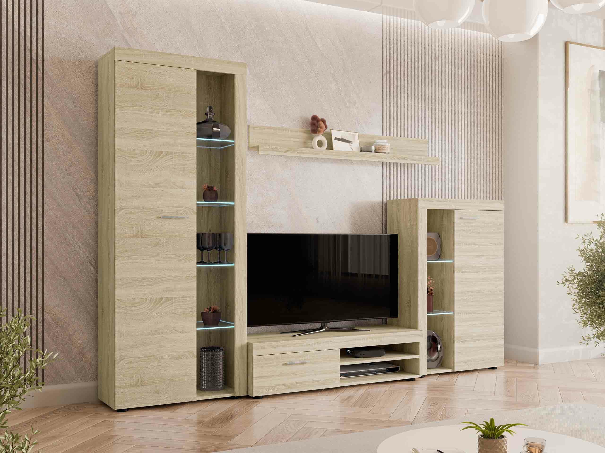 Stuemøbelsæt Tucson 103 (Sonoma eg)