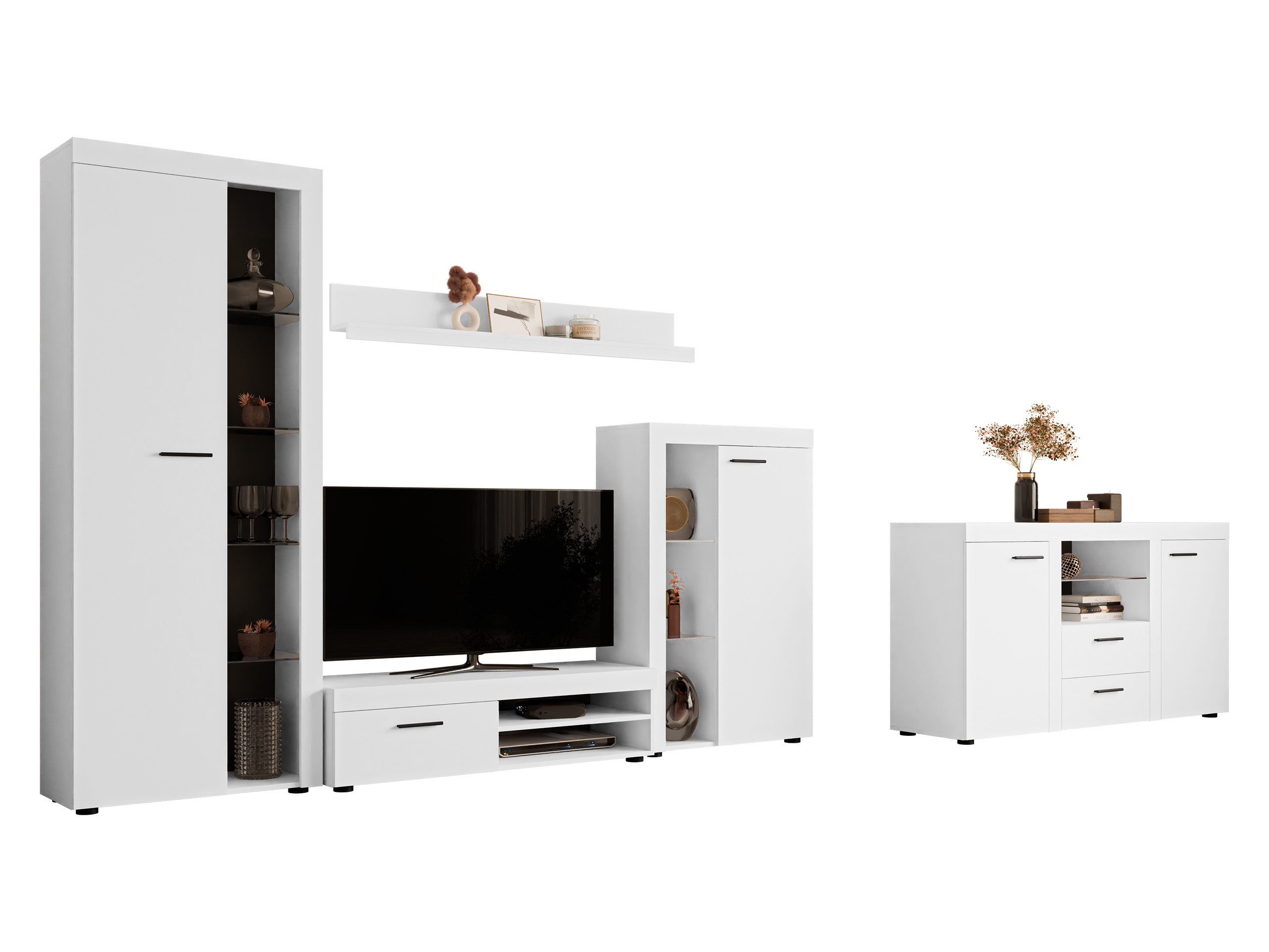 Stuemøbelsæt Tucson 106 (Hvid)