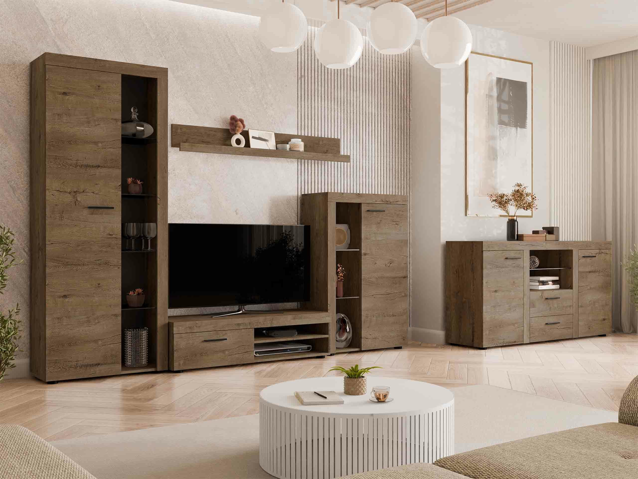 Stuemøbelsæt Tucson 106 (Lefkas eg)